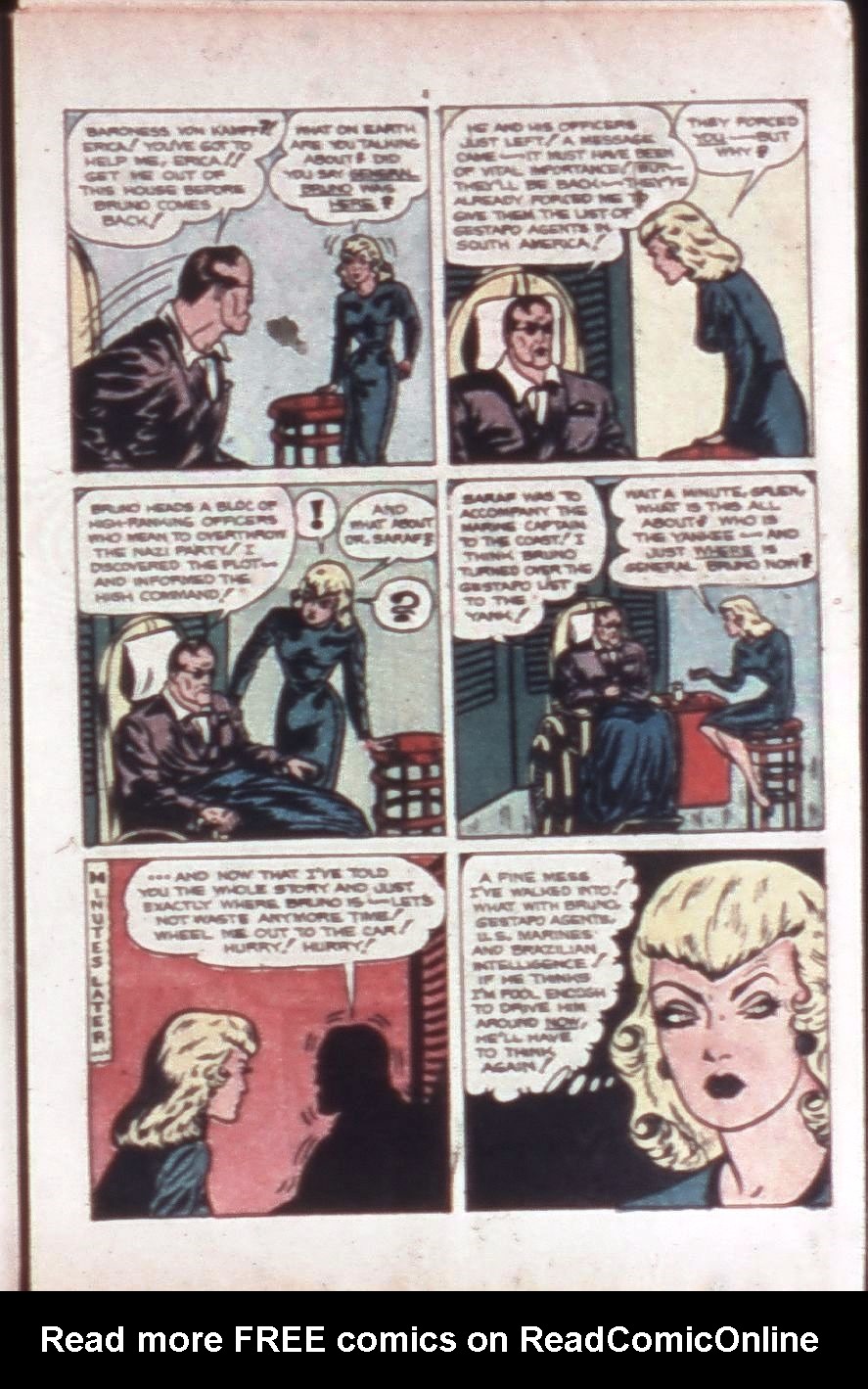 Read online Miss Fury (1942) comic -  Issue #6 - 21