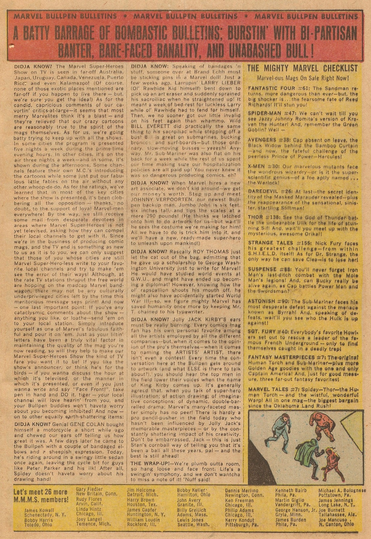 Read online Marvel Collectors' Item Classics comic -  Issue #8 - 65
