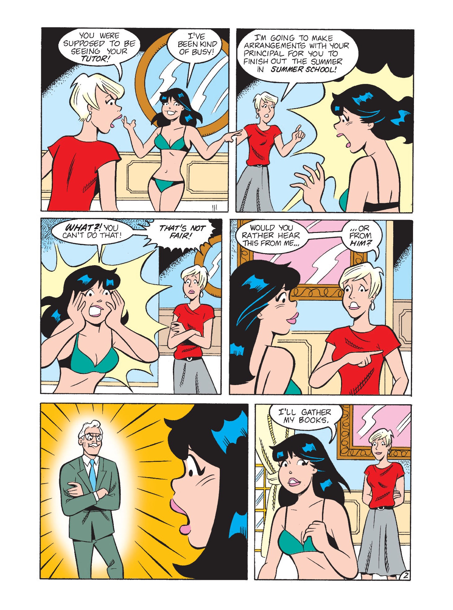 Read online Betty & Veronica Friends Double Digest comic -  Issue #226 - 135