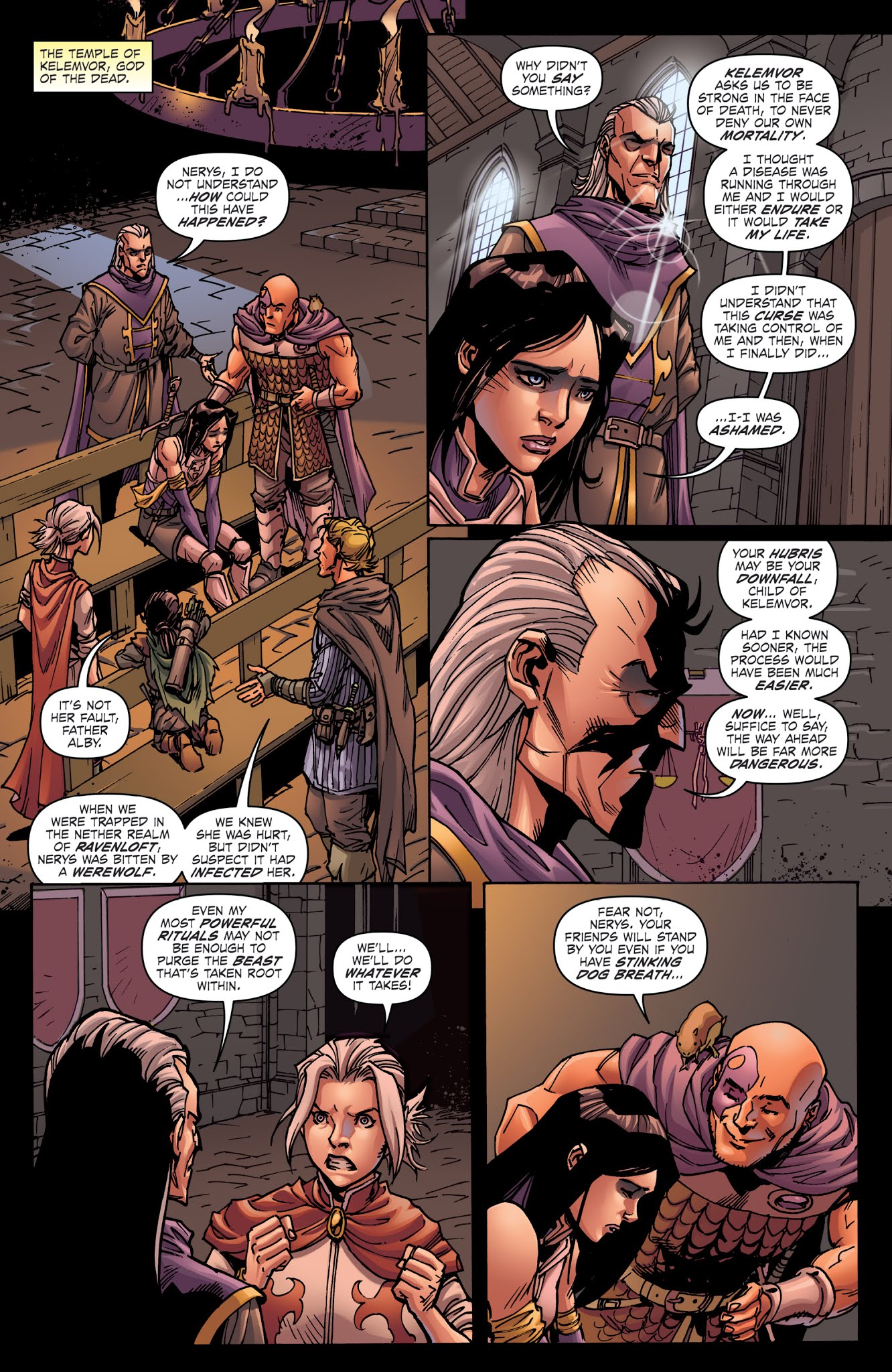Read online Dungeons & Dragons: Evil At Baldur's Gate comic -  Issue #4 - 13