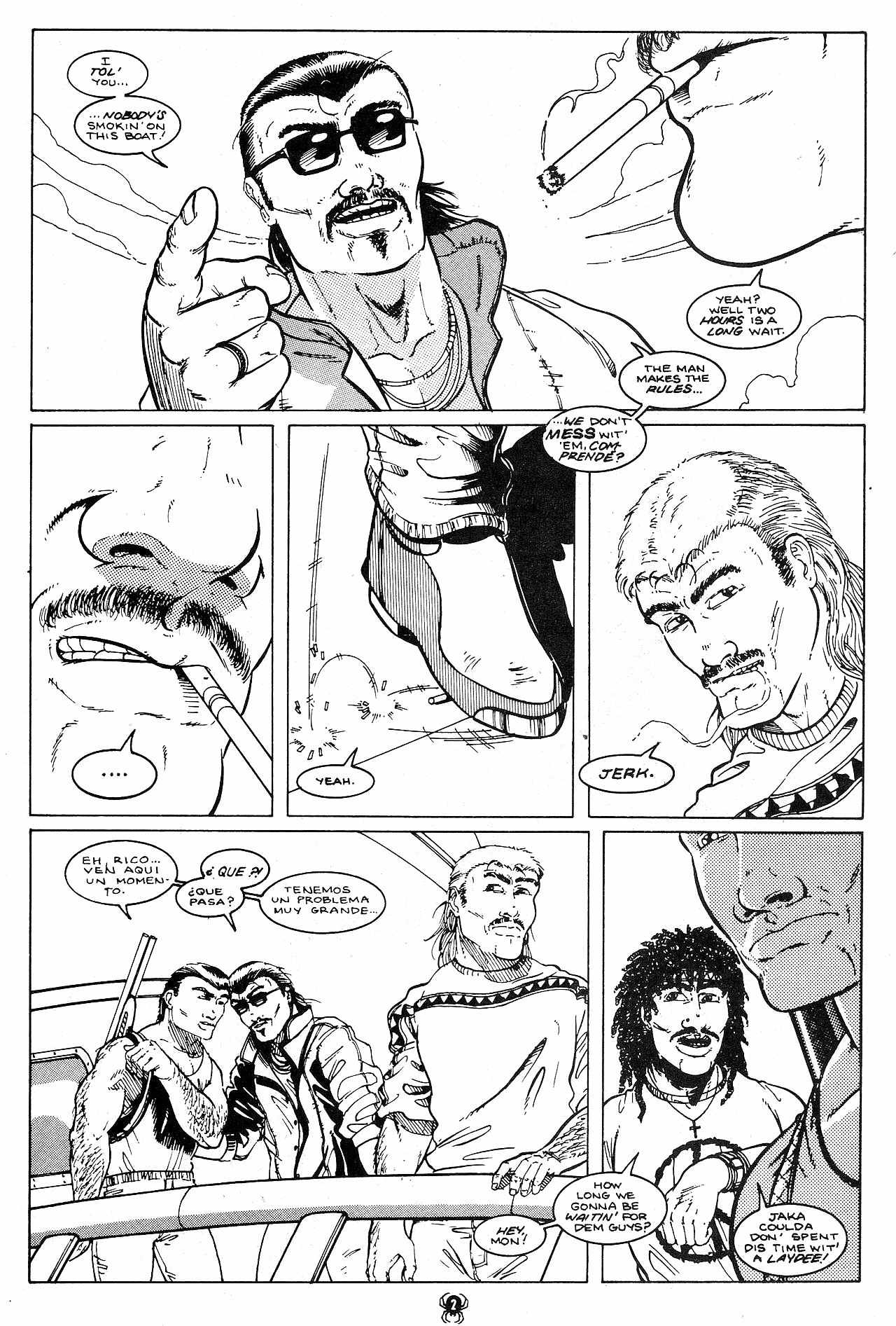 Read online Fangs of the Widow comic -  Issue #1 - 4