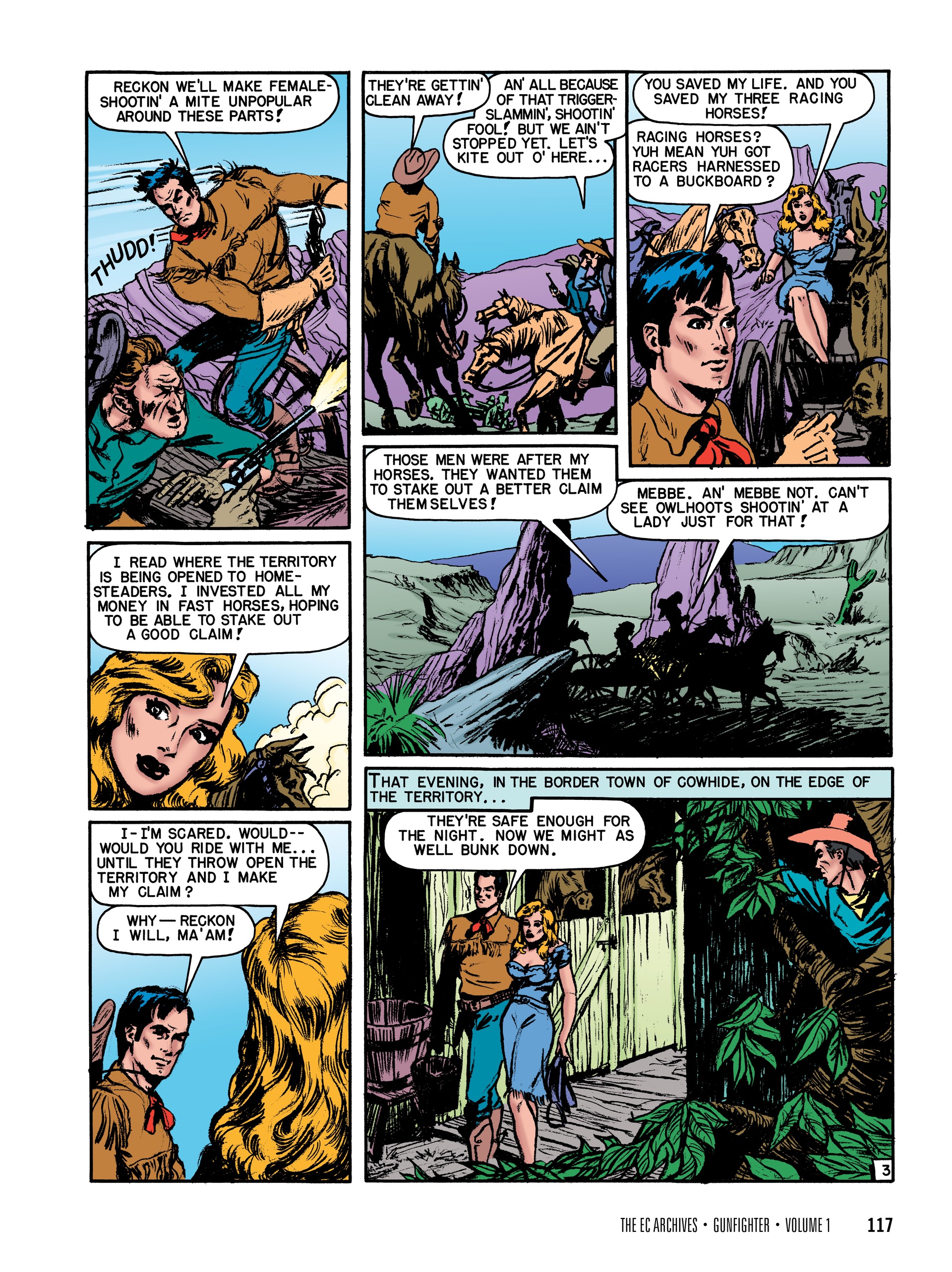 Read online The EC Archives: Gunfighter comic -  Issue # TPB (Part 2) - 20