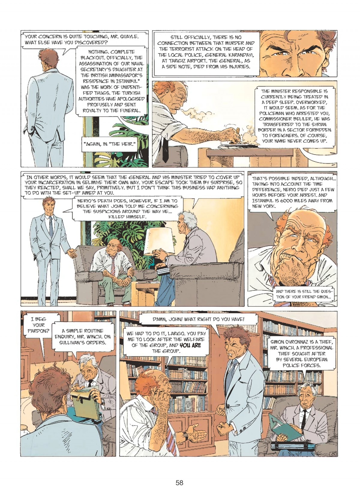 Read online Largo Winch comic -  Issue # TPB 1 - 58
