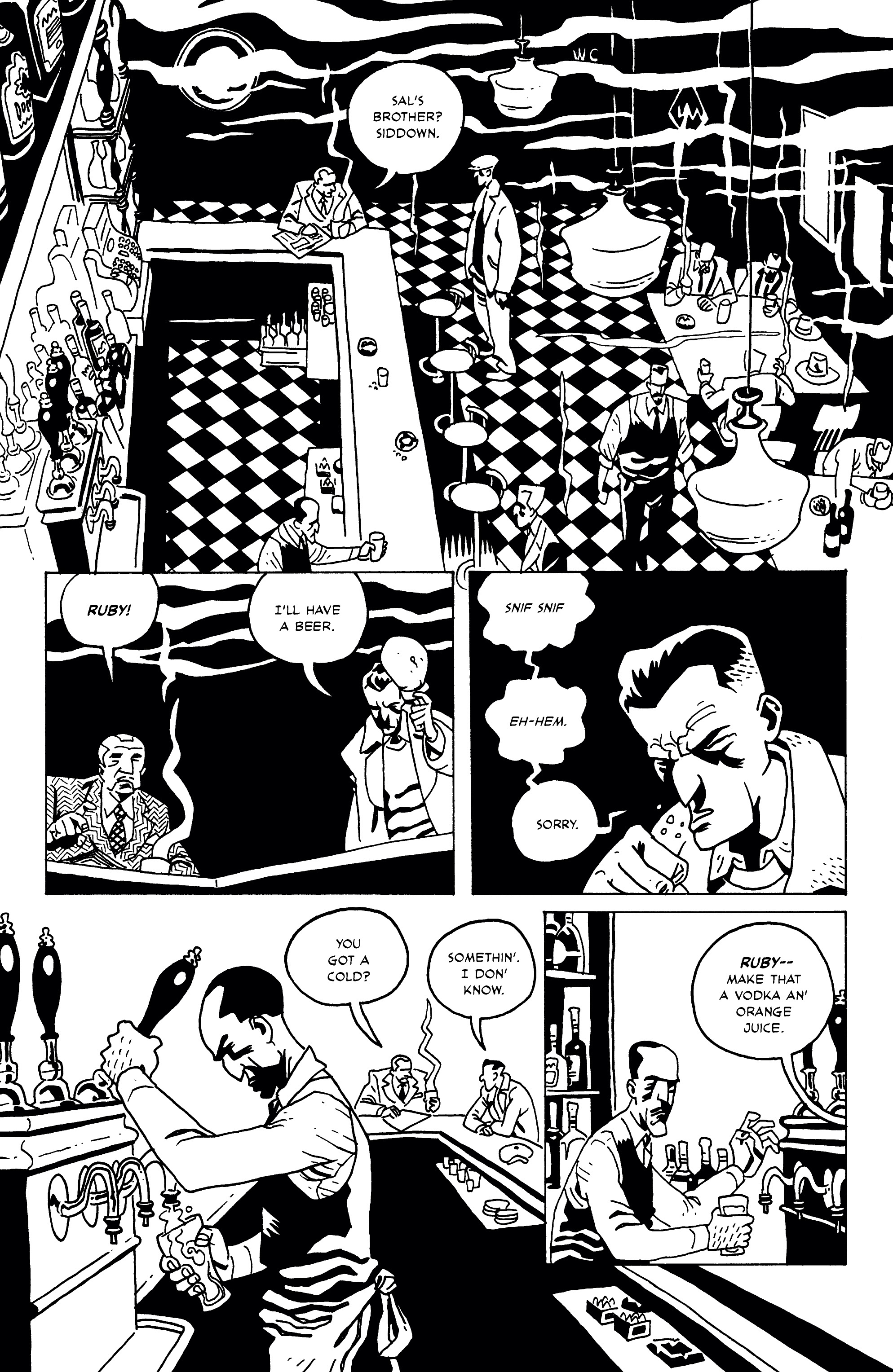 Read online Noir: A Collection of Crime Comics comic -  Issue # TPB - 93