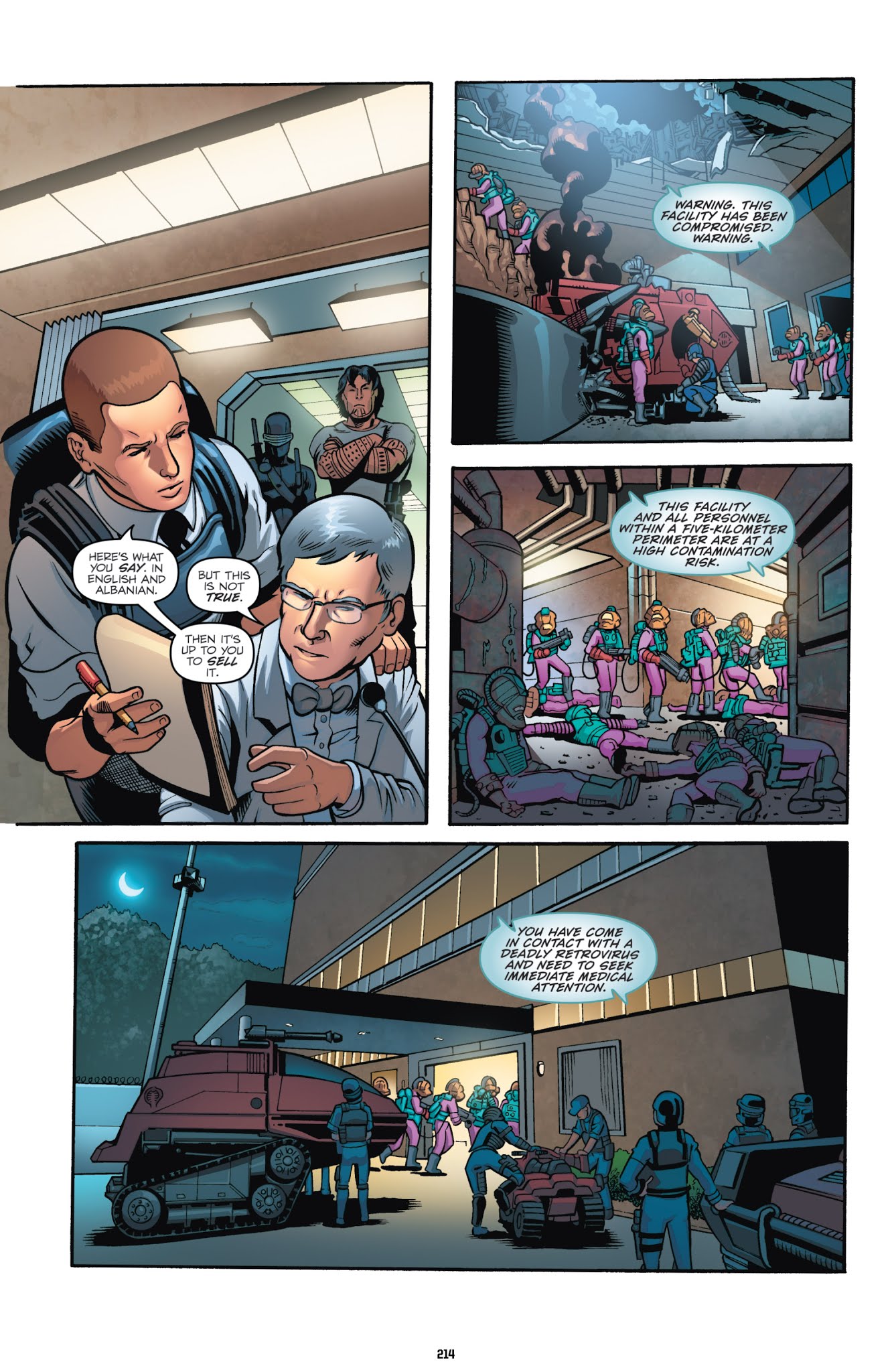 Read online G.I. Joe: The IDW Collection comic -  Issue # TPB 7 - 214