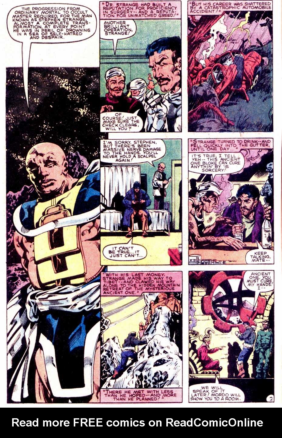 <{ $series->title }} issue 40 - Dr Strange had not become master of The mystic arts - Page 3
