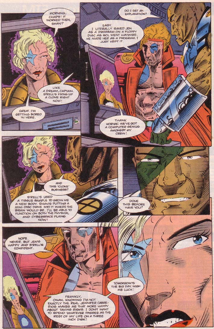 Read online Cyberspace 3000 comic -  Issue #5 - 22