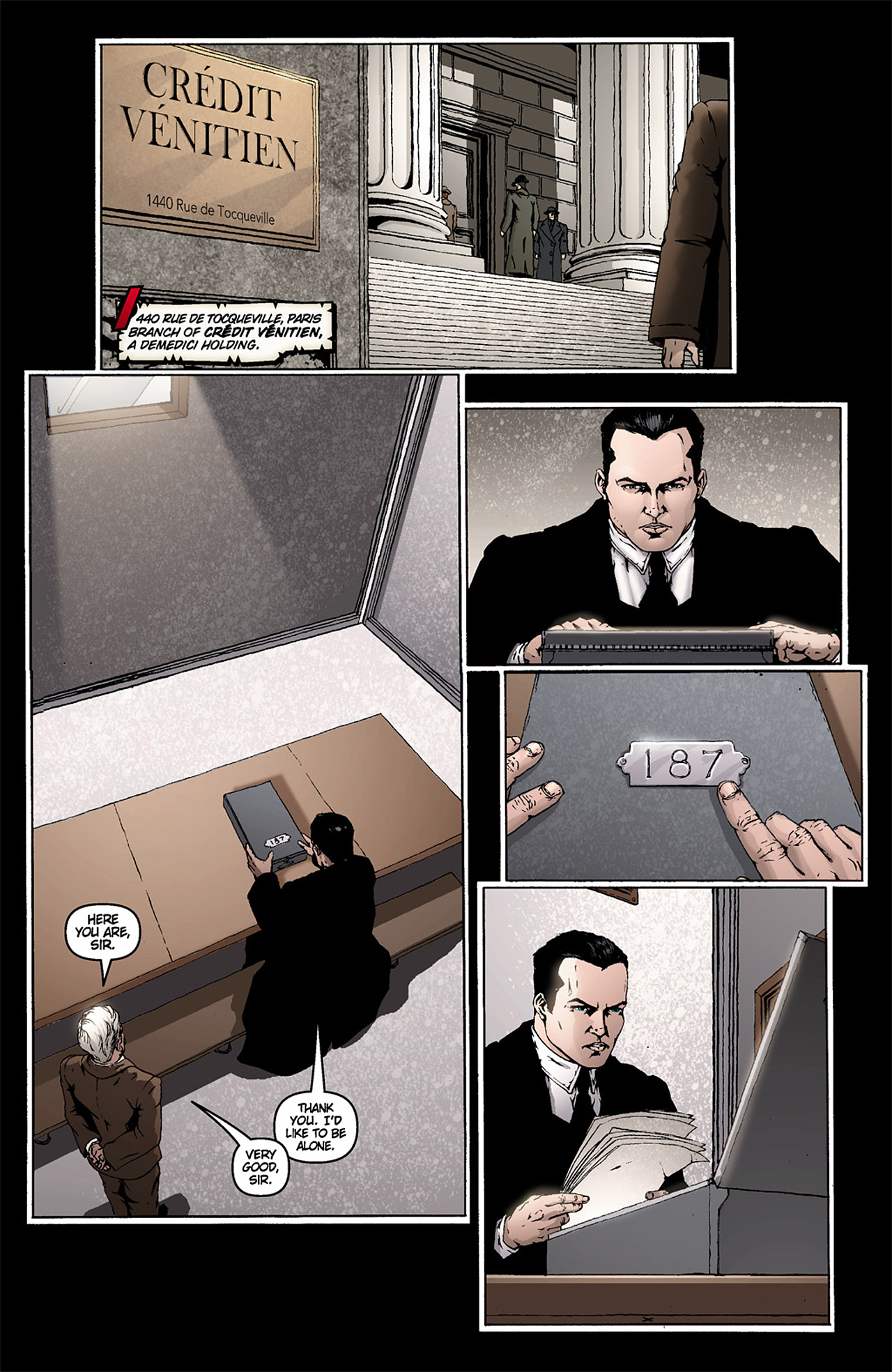 Read online Rex Mundi (2006) comic -  Issue # TPB 2 - 161