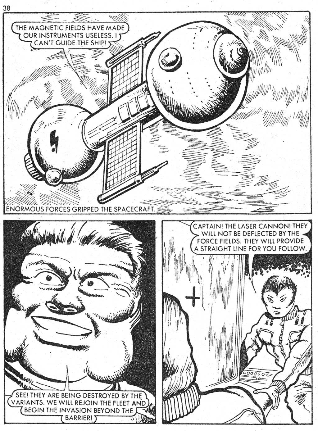 Read online Starblazer comic -  Issue #4 - 38