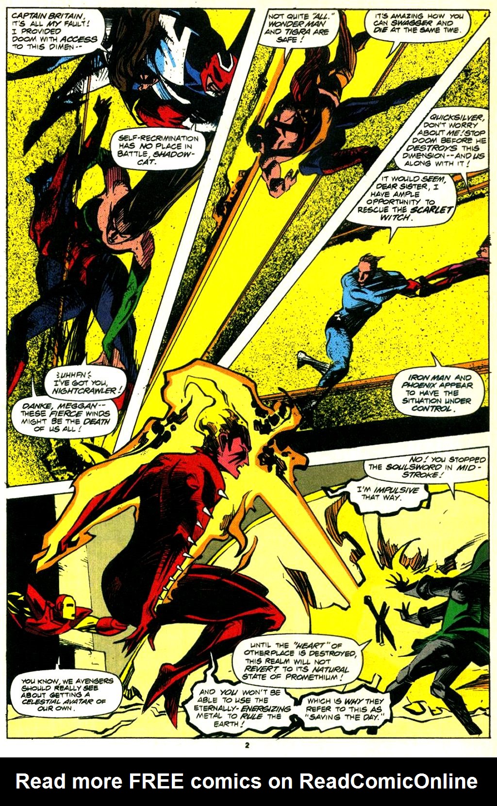 Read online Excalibur (1988) comic -  Issue #39 - 3