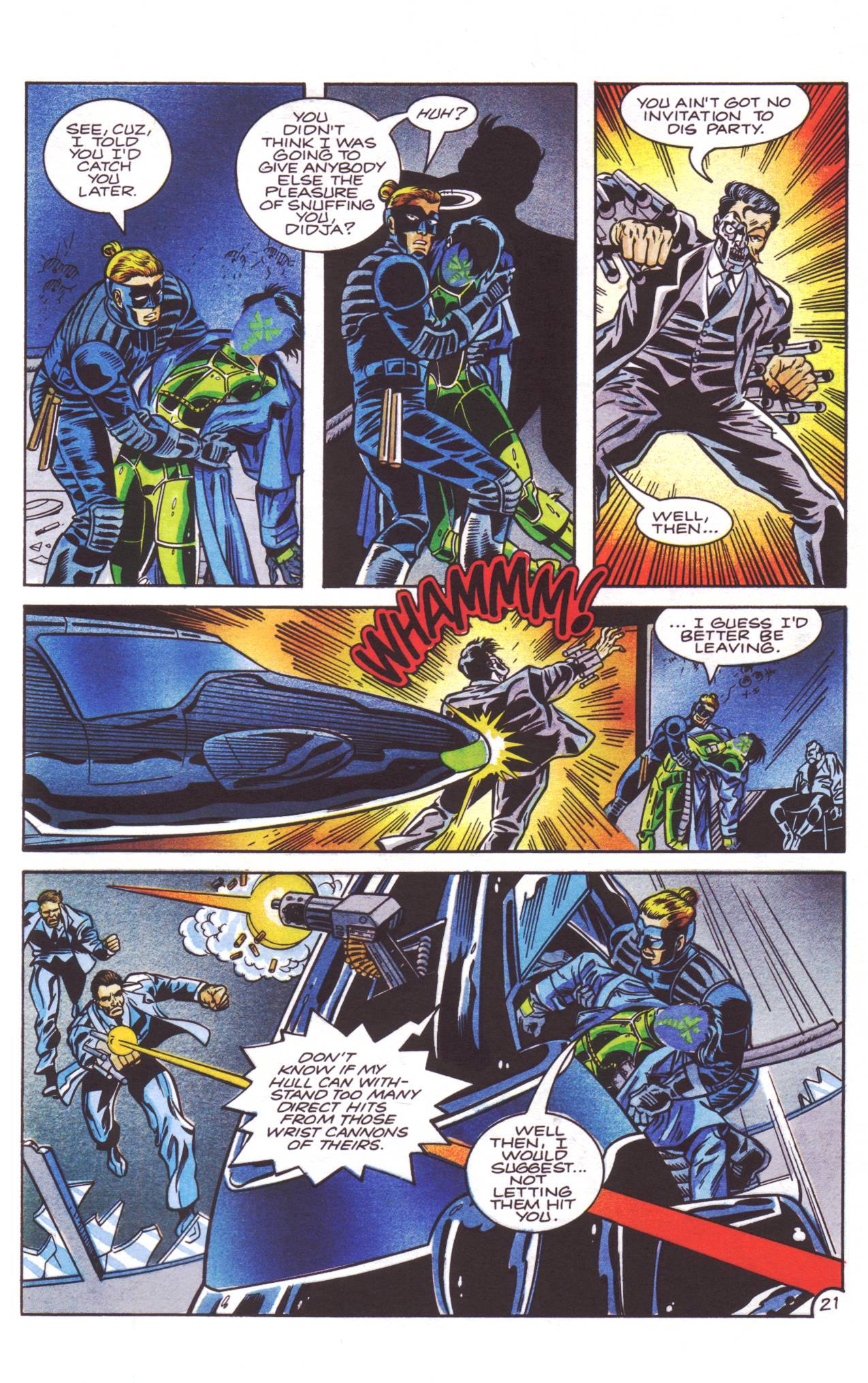 Read online The Green Hornet: Dark Tomorrow comic -  Issue #2 - 22