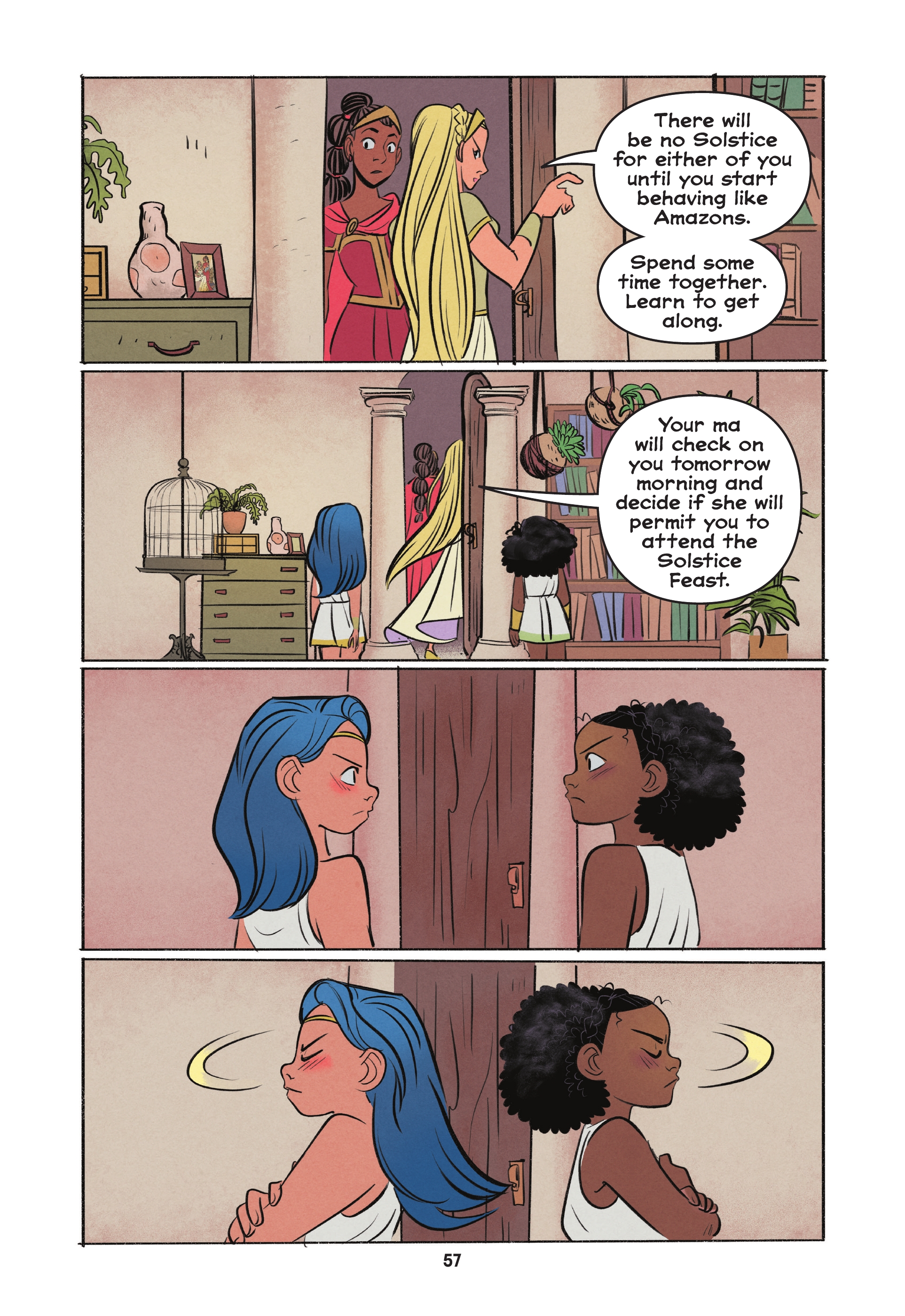 Read online Diana and Nubia: Princesses of the Amazons comic -  Issue # TPB (Part 1) - 55