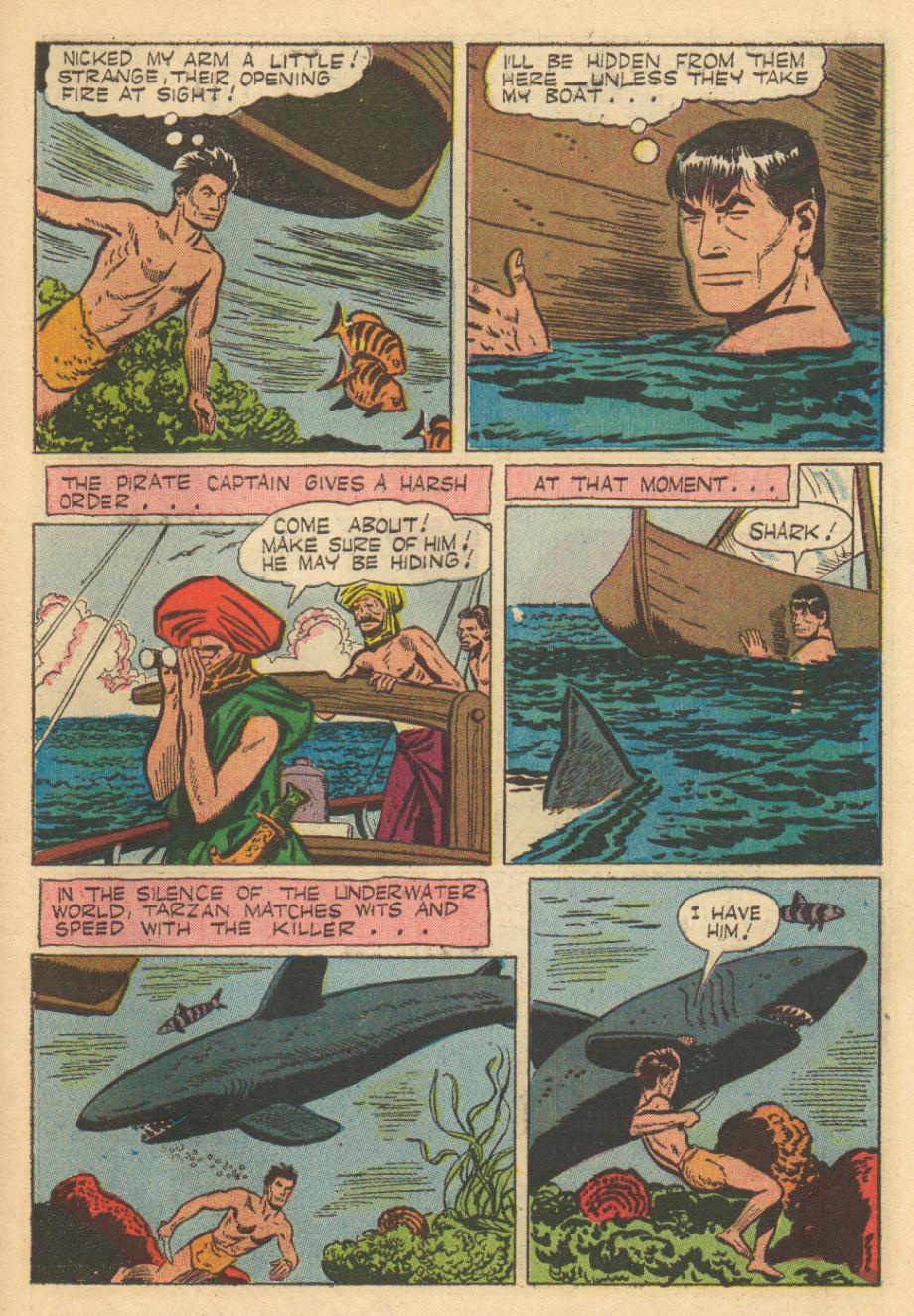 Read online Tarzan (1948) comic -  Issue #83 - 7