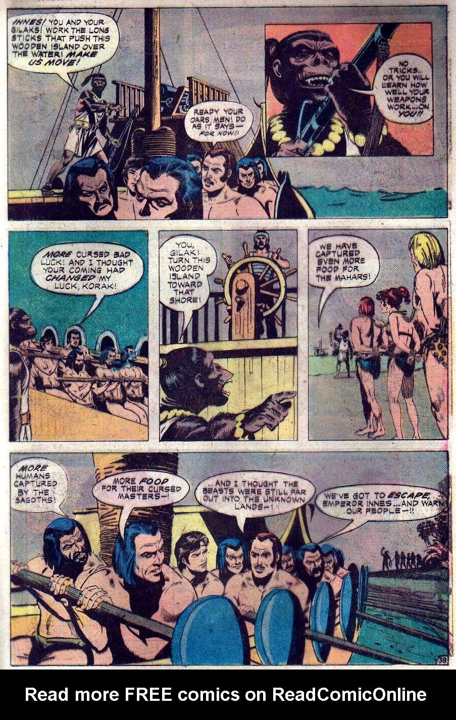 Read online Tarzan (1972) comic -  Issue #238 - 39