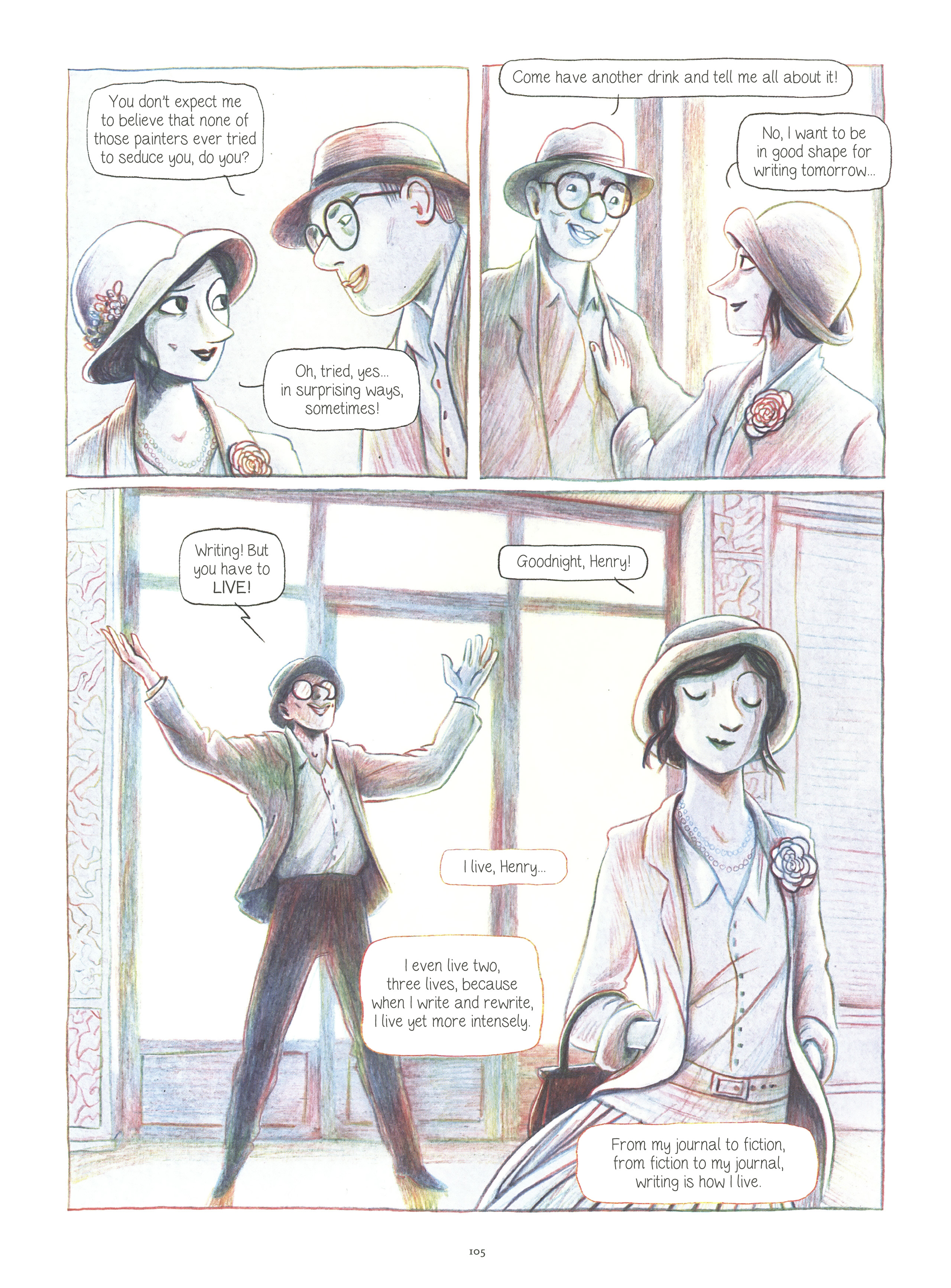Read online Anais Nin: On the Sea of Lies comic -  Issue # TPB (Part 2) - 3