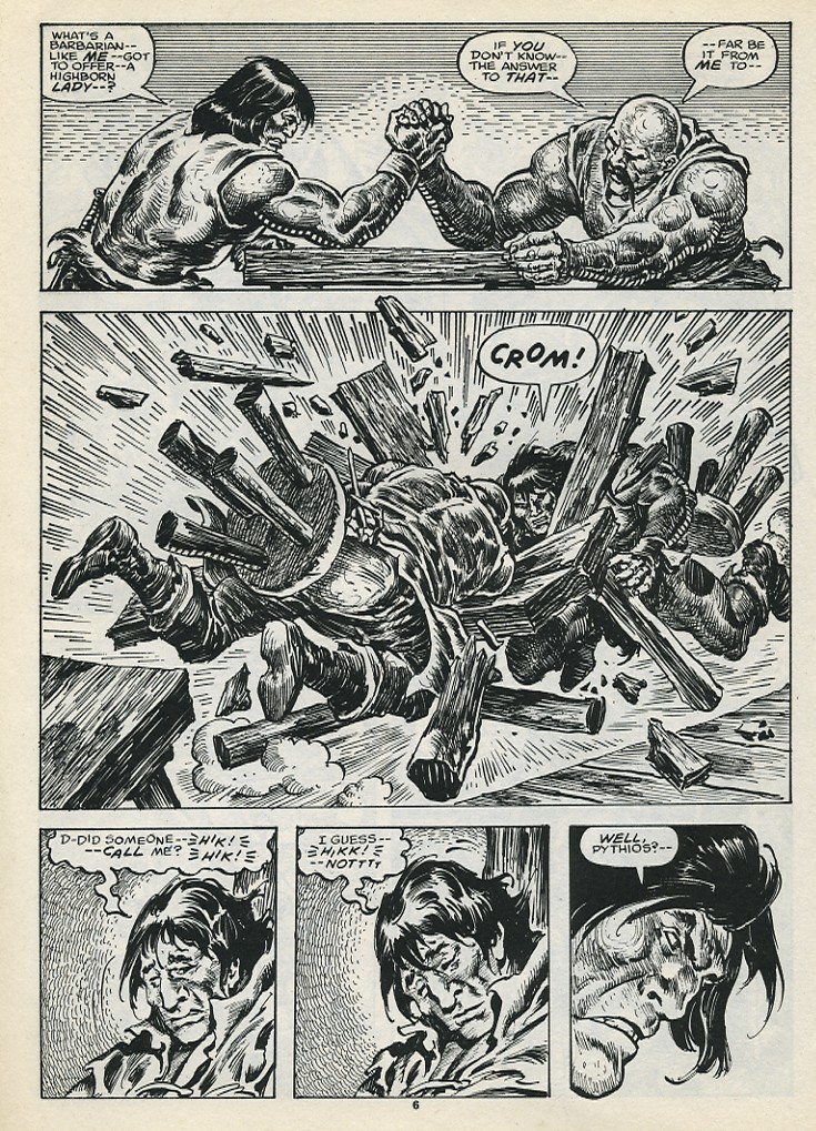 The Savage Sword Of Conan issue 199 - Page 8