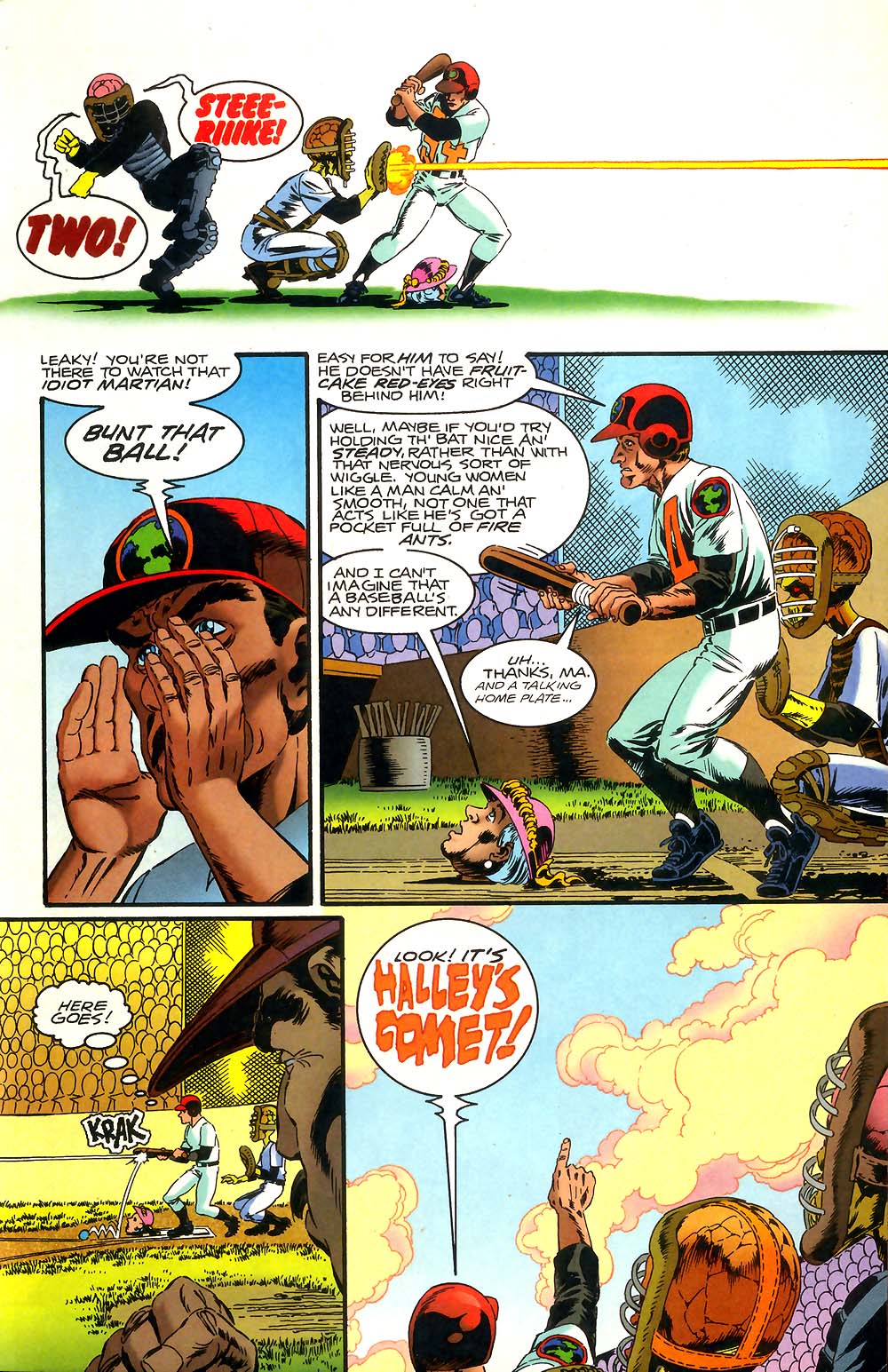 Read online Mars Attacks Baseball Special comic -  Issue # Full - 11