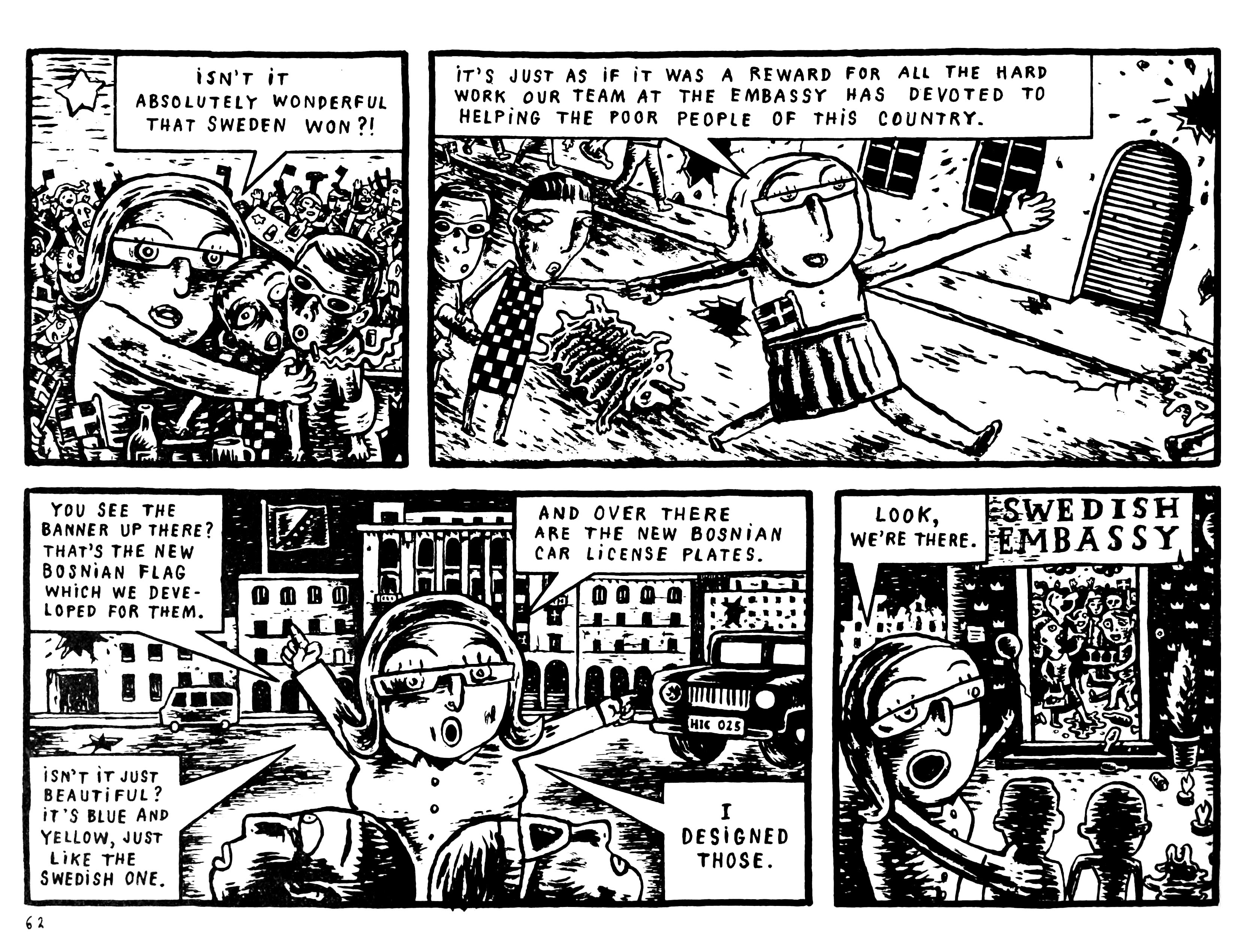 Read online Bosnian Flat Dog comic -  Issue # TPB - 64