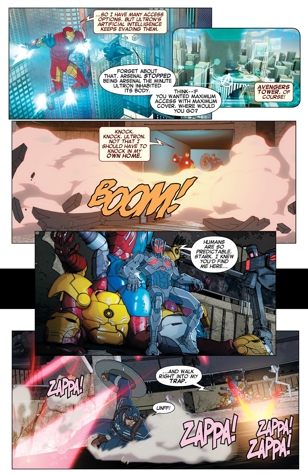 Marvel Universe Avengers Assemble: Civil War issue 4 - Page 12