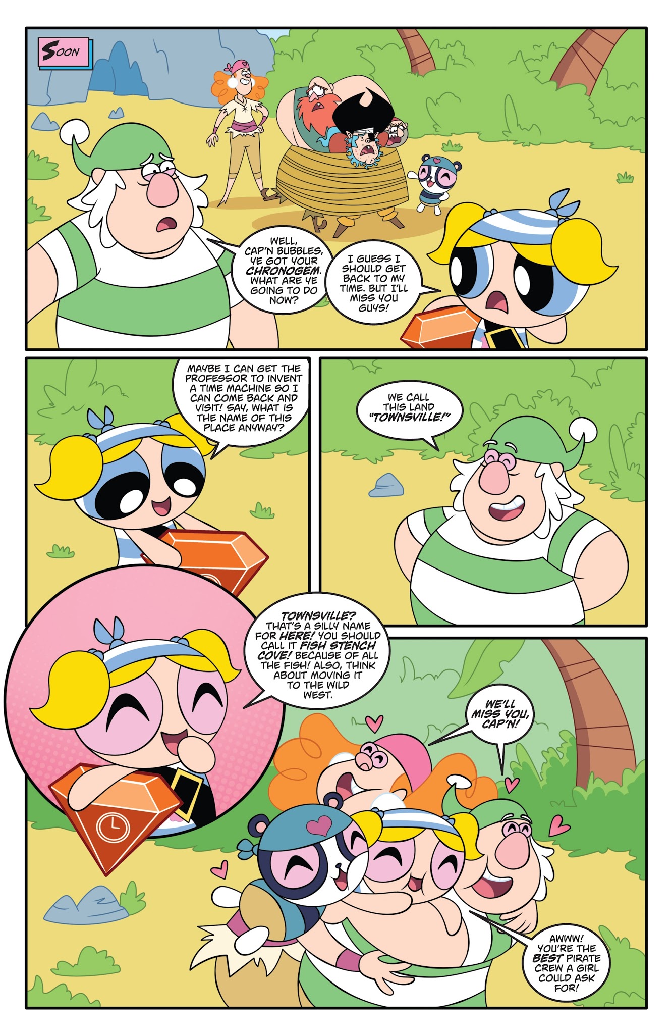 Read online Powerpuff Girls: The Time Tie comic -  Issue #2 - 21