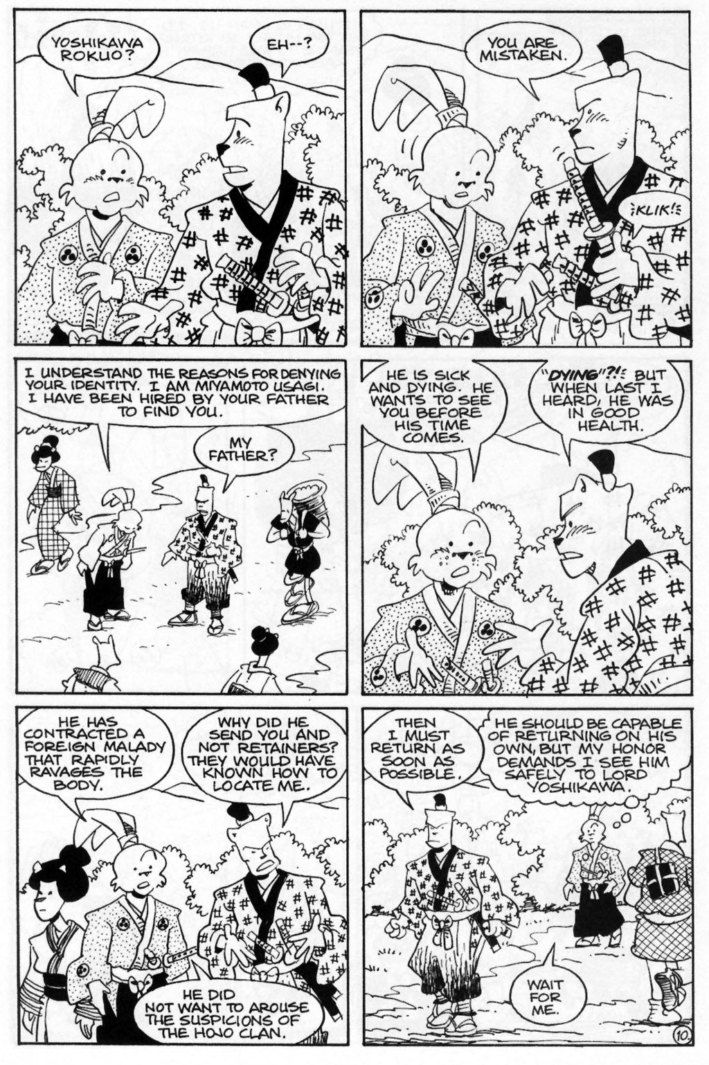 Read online Usagi Yojimbo (1996) comic -  Issue #55 - 12