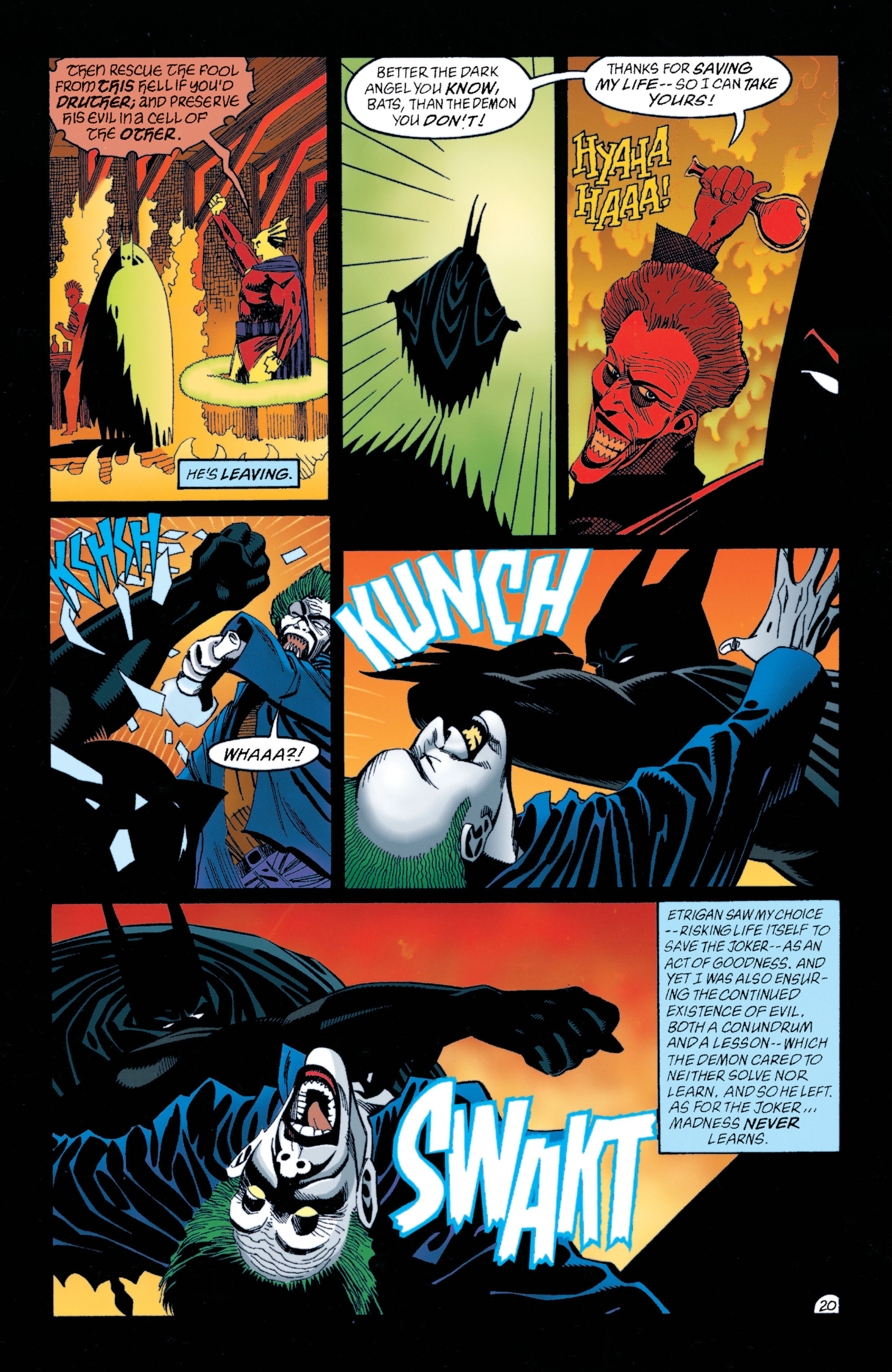 Read online Batman (1940) comic -  Issue #546 - 21