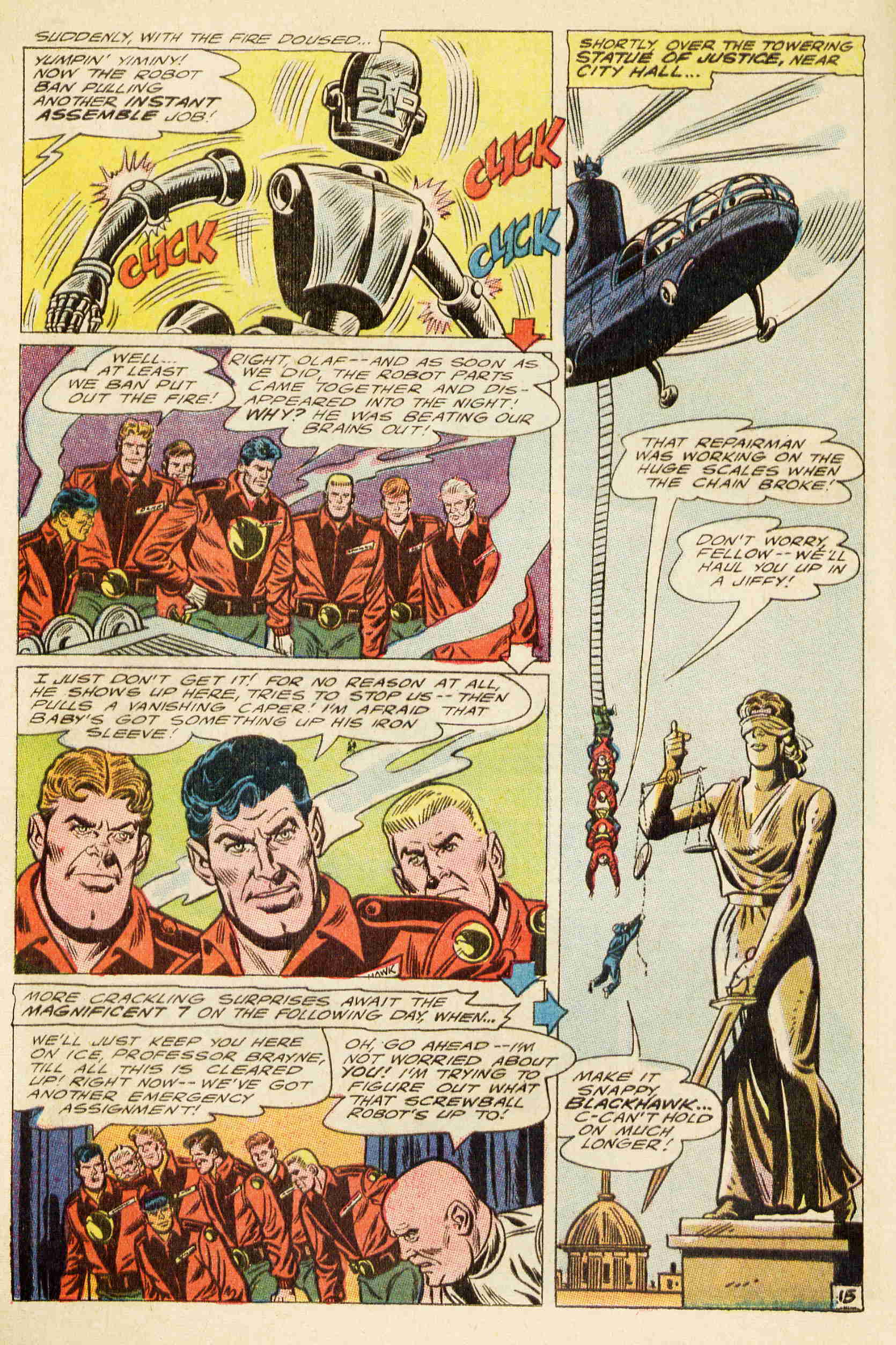 Blackhawk (1957) Issue #220 #113 - English 18