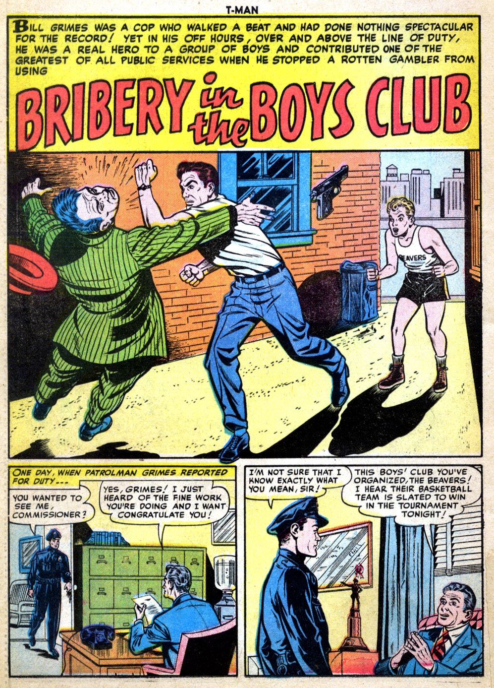 Read online T-Man: World Wide Trouble Shooter comic -  Issue #33 - 12