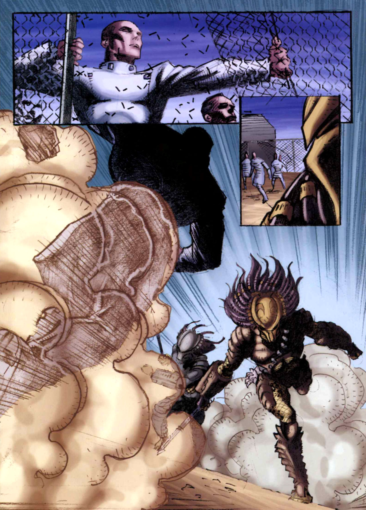 Read online Alien Vs. Predator: Civilized Beasts comic -  Issue # TPB - 52