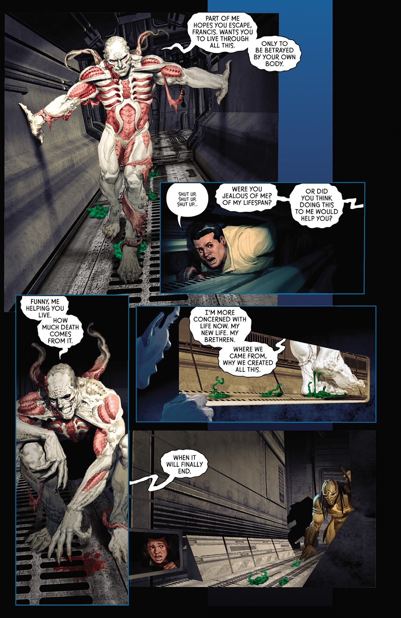 Read online Alien vs. Predator: Fire and Stone comic -  Issue #1 - 22