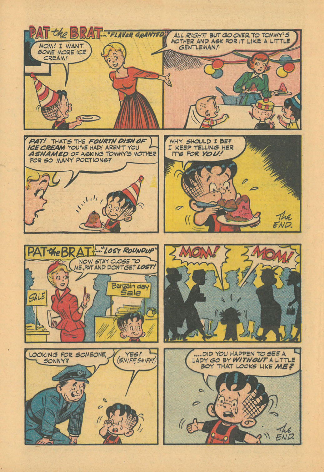 Read online Pat the Brat comic -  Issue #28 - 29