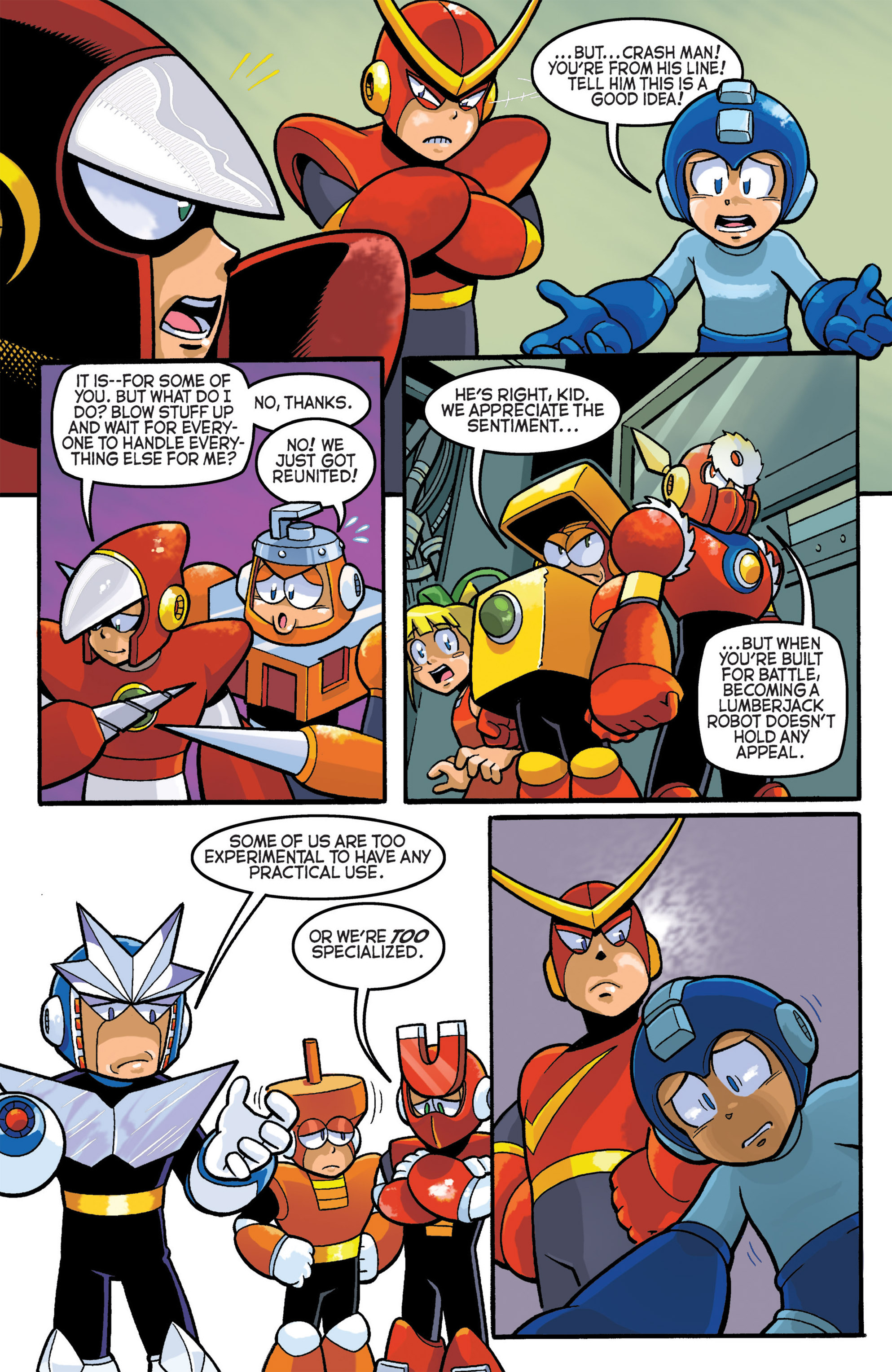 Read Online Mega Man Comic Issue 49 