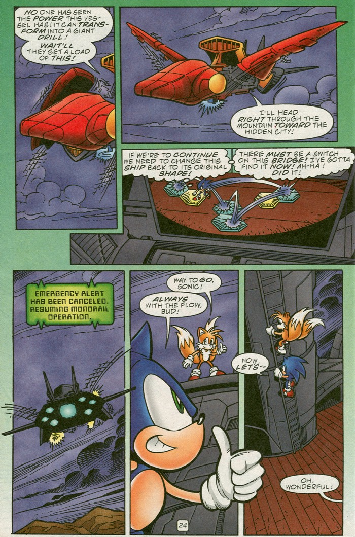 Read online Sonic Super Special comic -  Issue #13 - Sonic Adventure 01 - 25