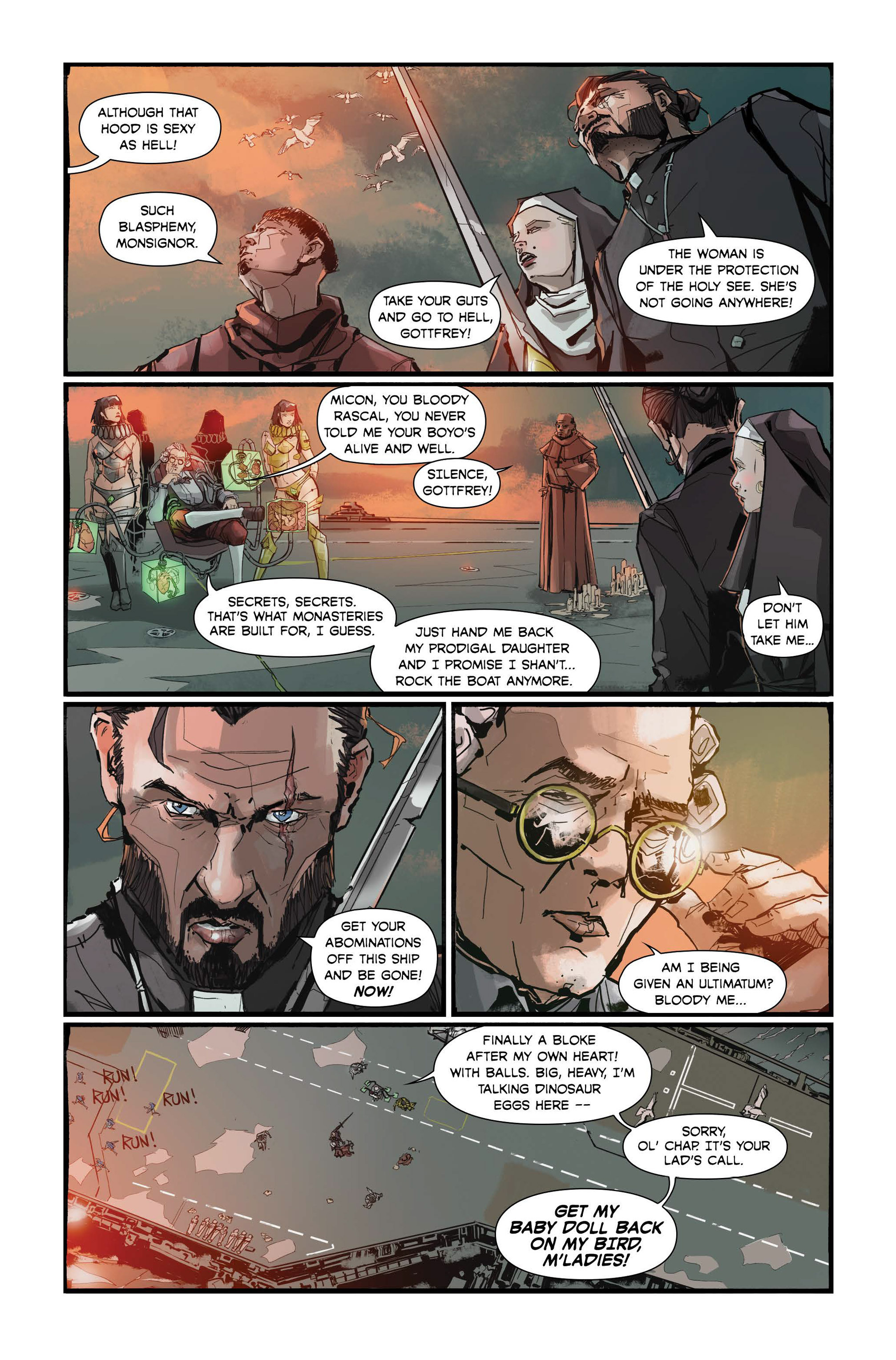 Read online Misbegotten: Runaway Nun comic -  Issue #3 - 5
