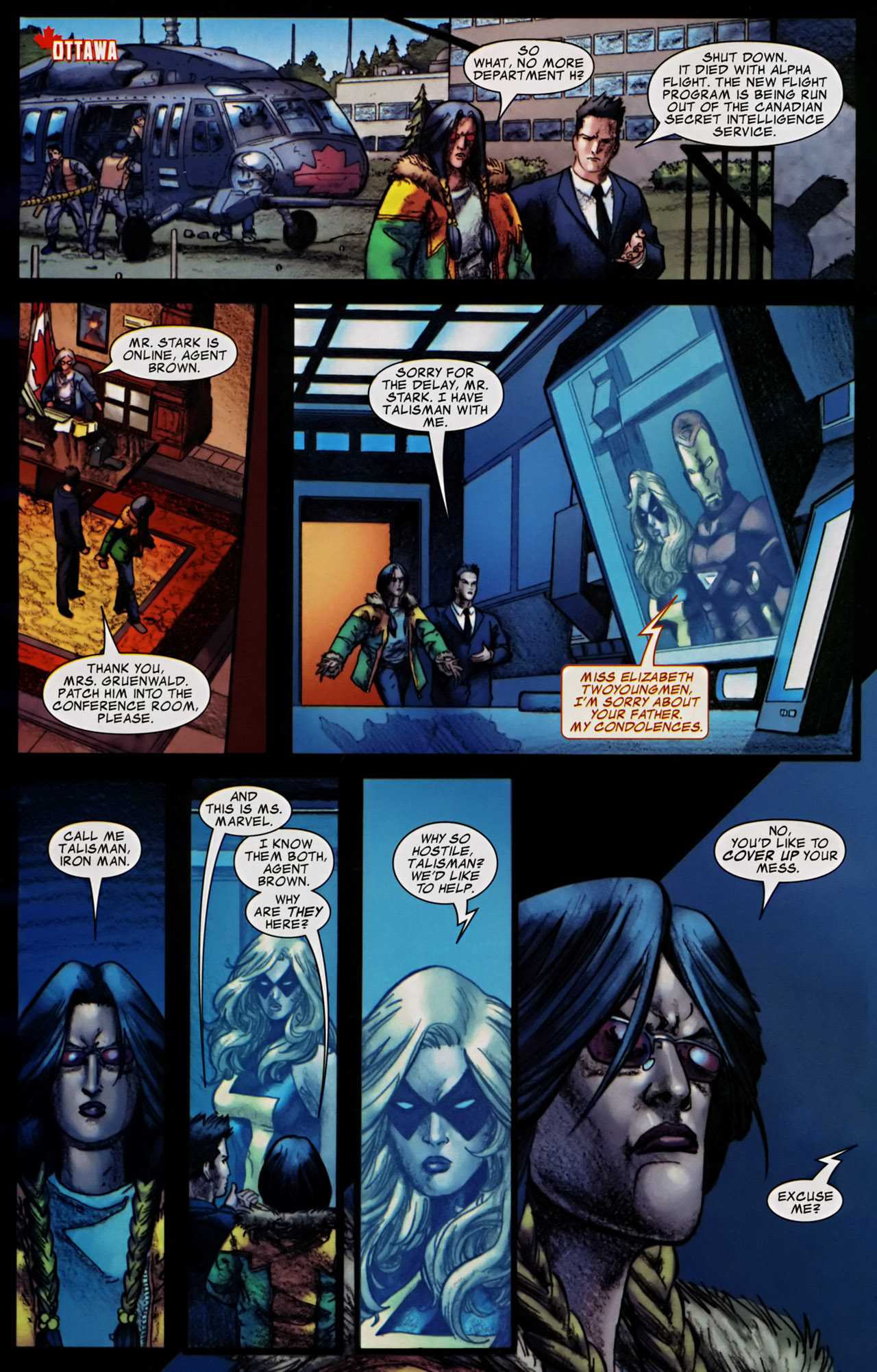 Read online Omega Flight comic -  Issue #2 - 17