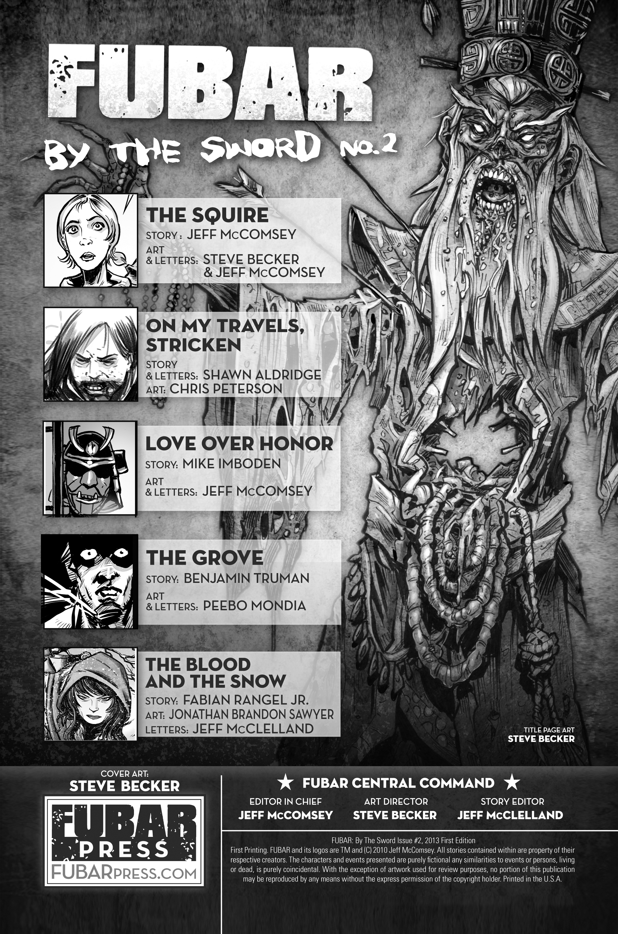 Read online FUBAR: By The Sword comic -  Issue #2 - 2