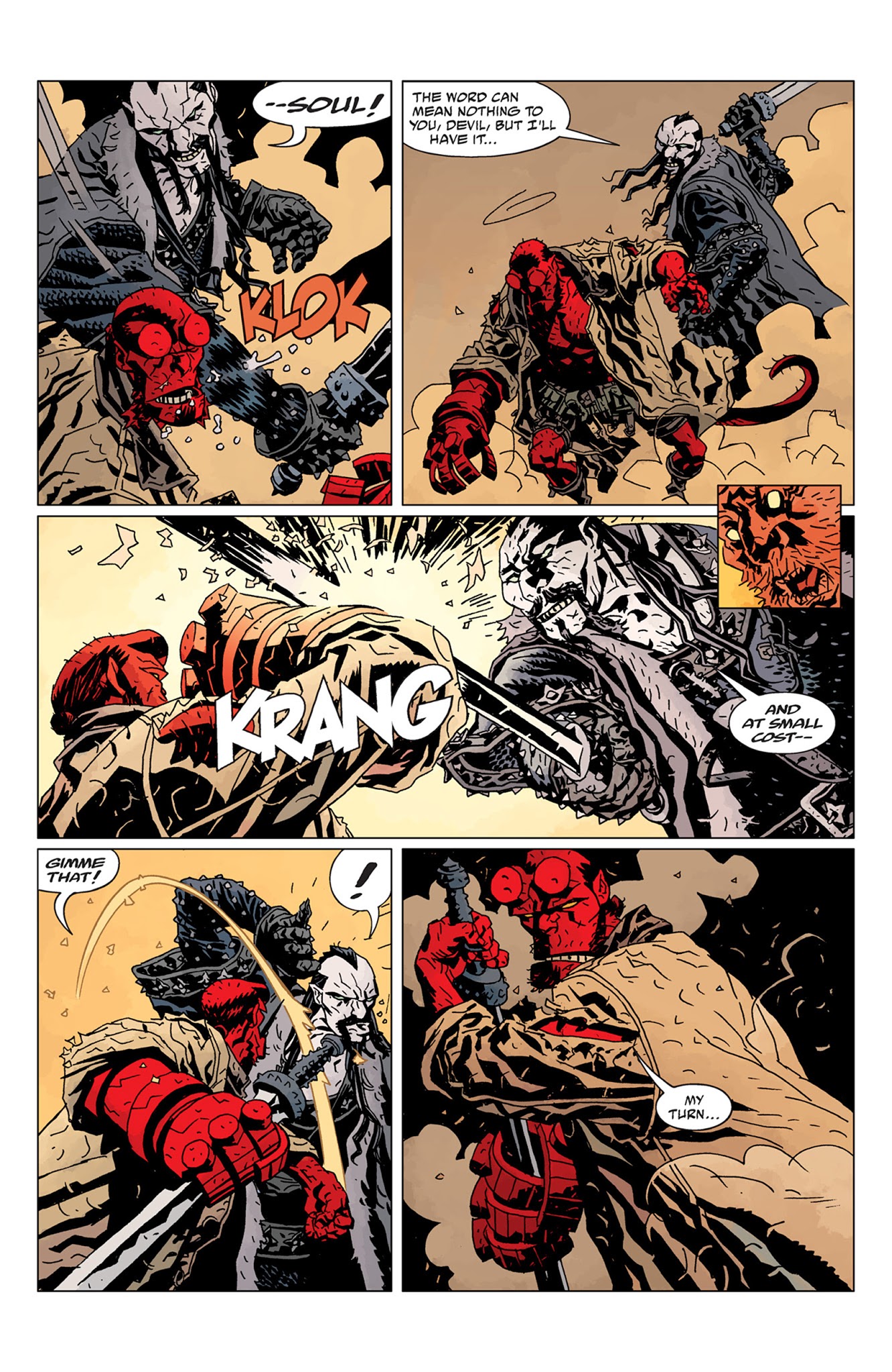 Read online Hellboy: Darkness Calls comic -  Issue # TPB - 98