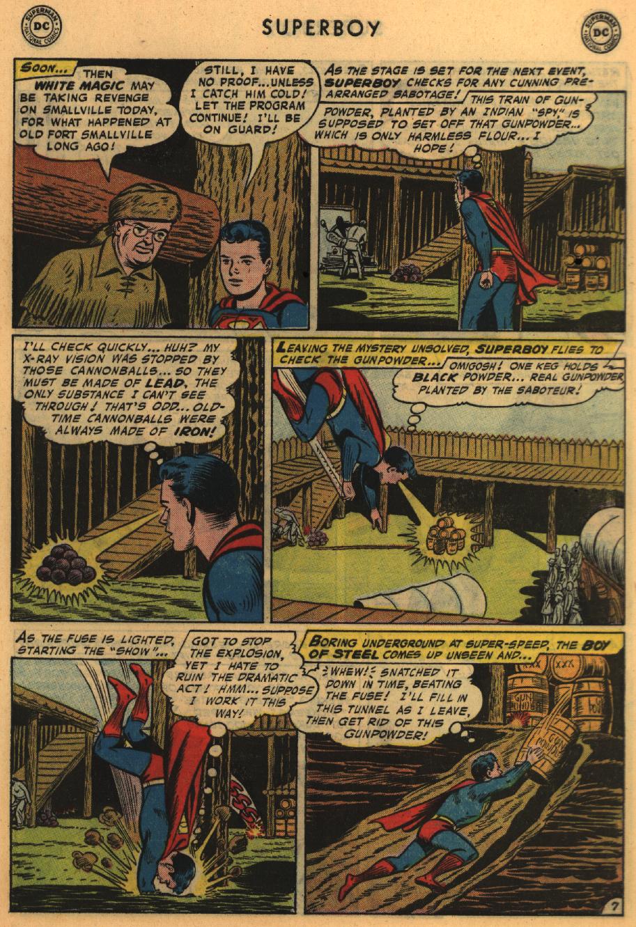Superboy (1949) 56 Page 7