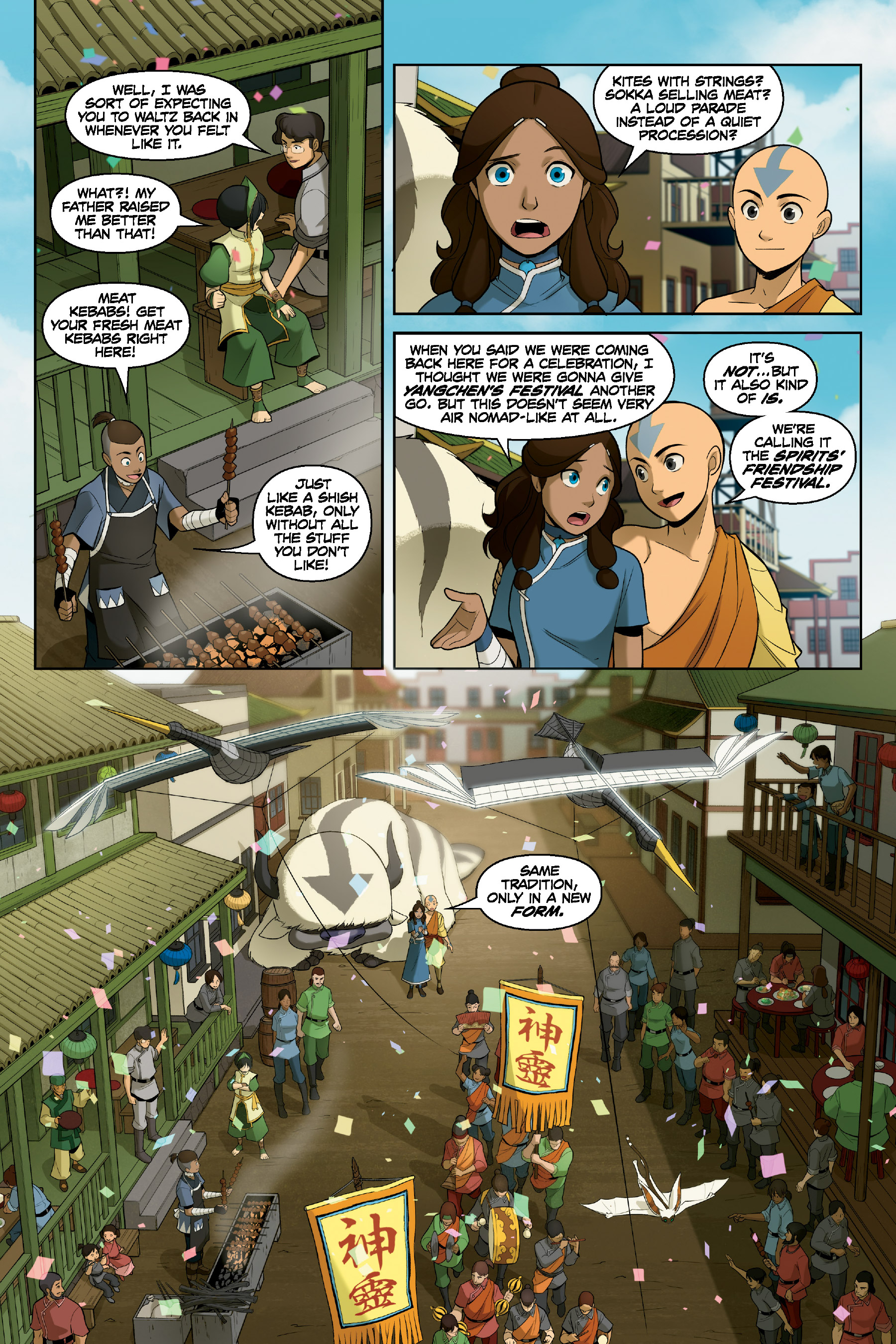 Read online Nickelodeon Avatar: The Last Airbender - The Rift comic -  Issue # _Omnibus (Part 3) - 18