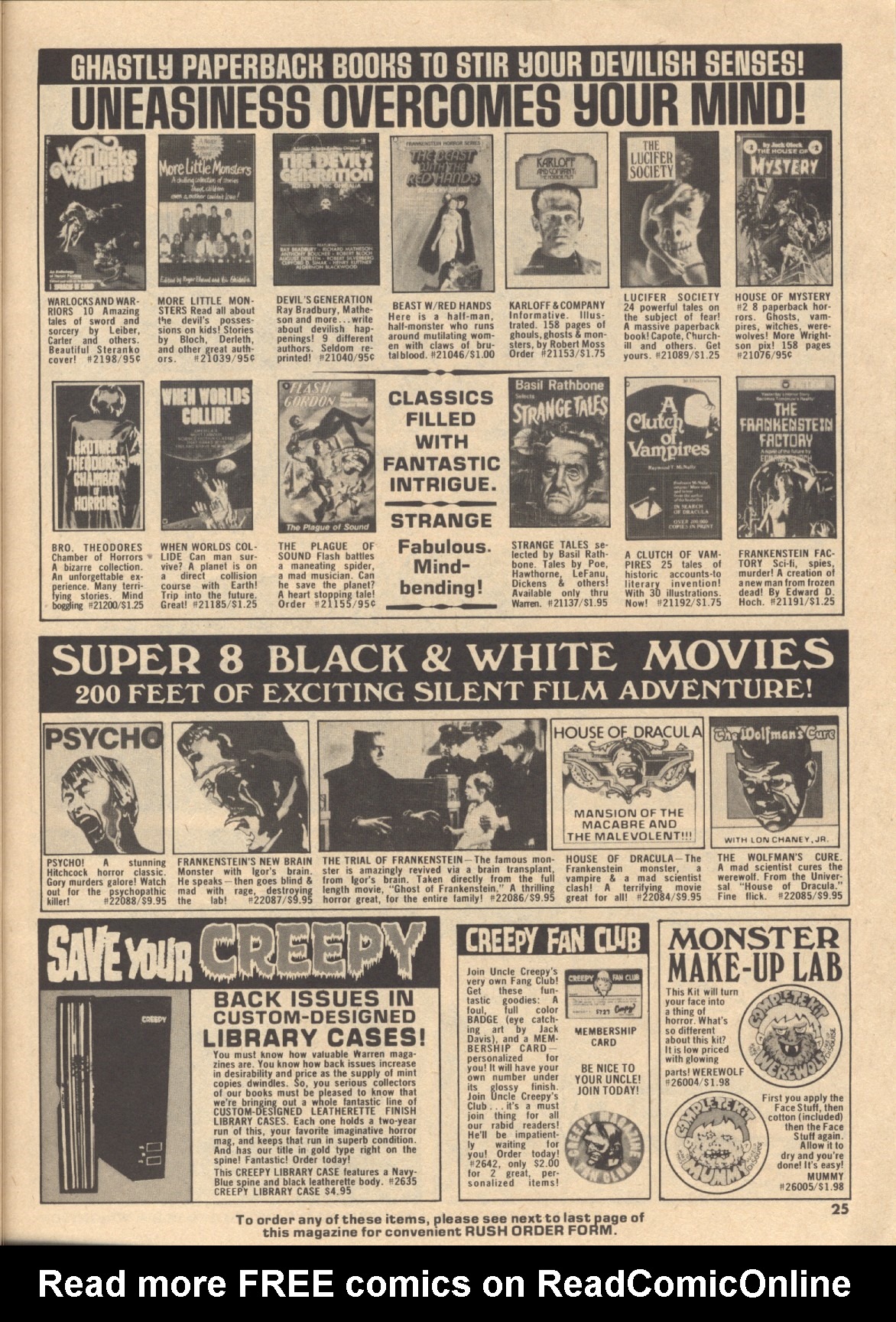Read online Creepy (1964) comic -  Issue #83 - 25