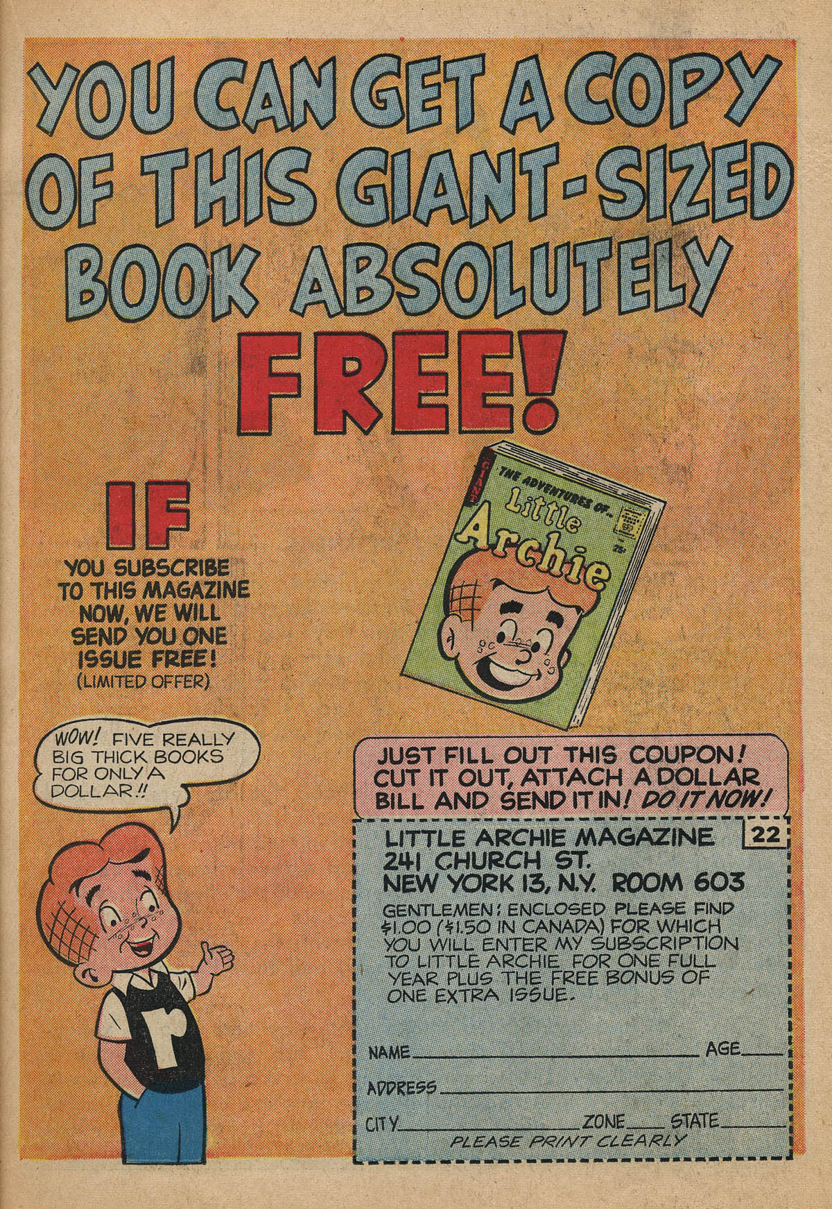 Read online The Adventures of Little Archie comic -  Issue #22 - 19