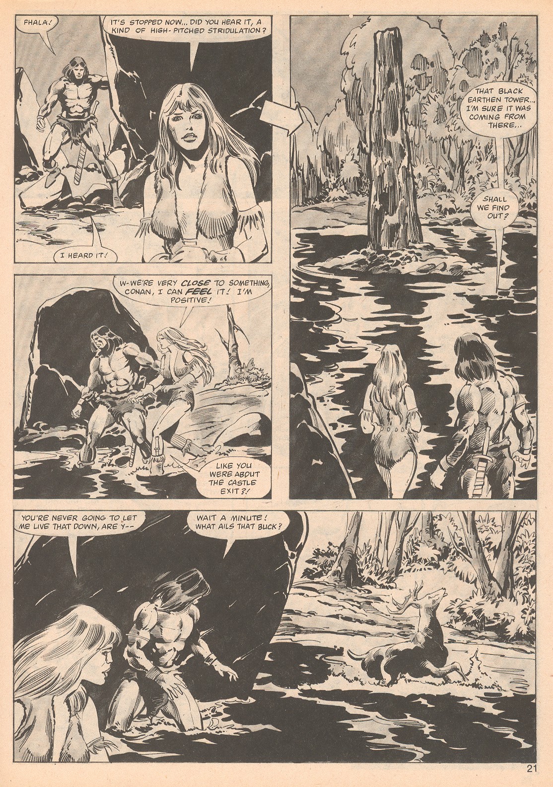 Read online The Savage Sword Of Conan comic -  Issue #70 - 21