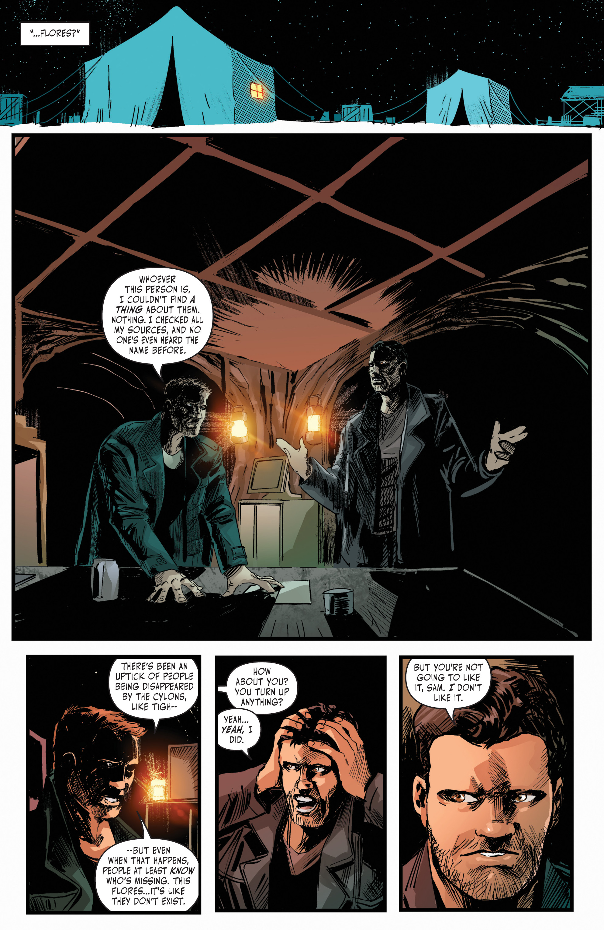 Read online Battlestar Galactica: Twilight Command comic -  Issue #1 - 14