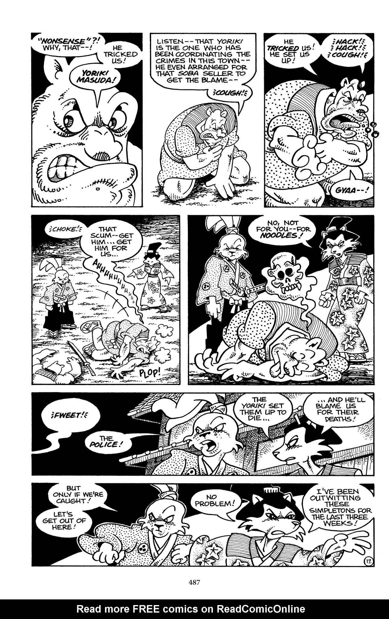 Read online The Usagi Yojimbo Saga comic -  Issue # TPB 1 - 476