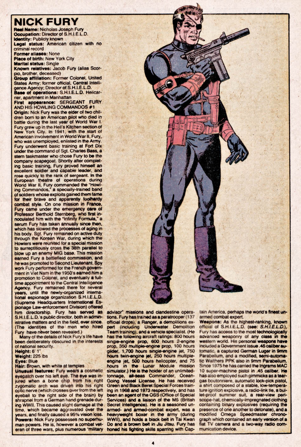 Read online The Official Handbook of the Marvel Universe comic -  Issue #8 - 5