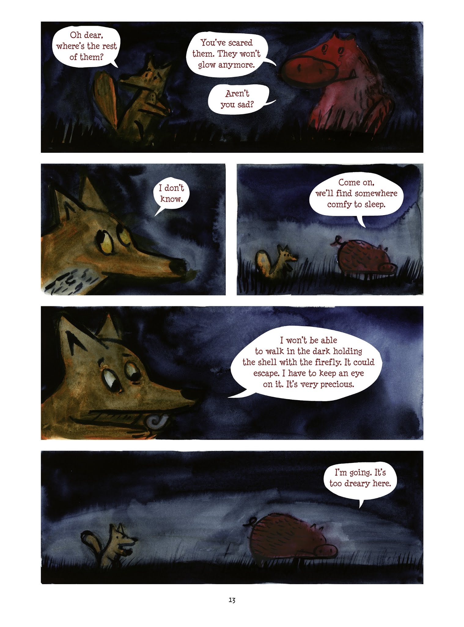 Read online Tiny Fox and Great Boar comic -  Issue #2 - 13