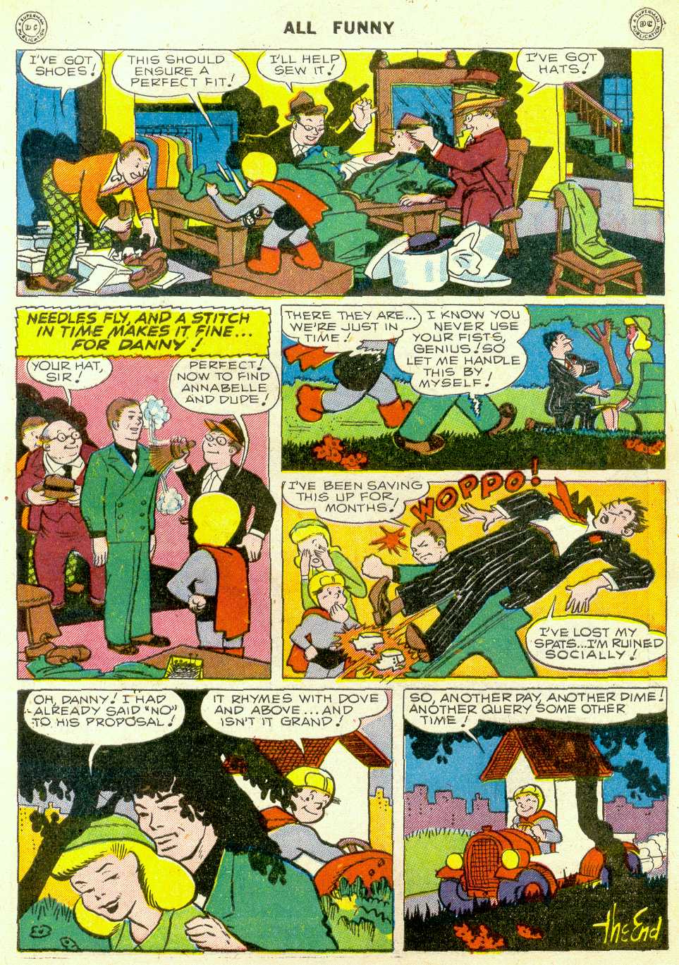 Read online All Funny Comics comic -  Issue #5 - 47