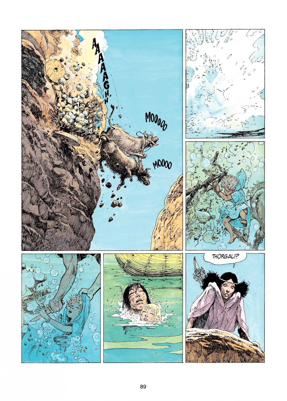 Read online Thorgal comic -  Issue #6 - 91