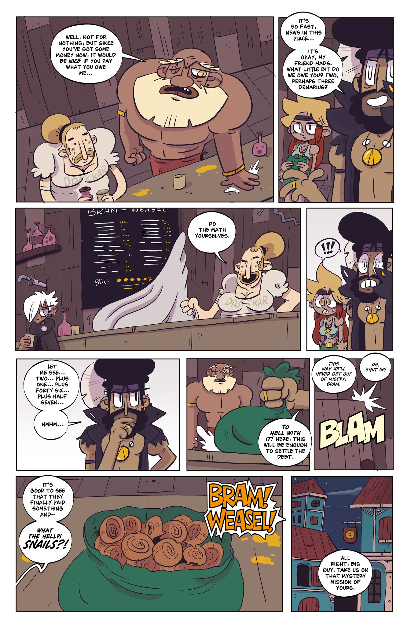 Read online Tales of Rogues! comic -  Issue #6 - 6
