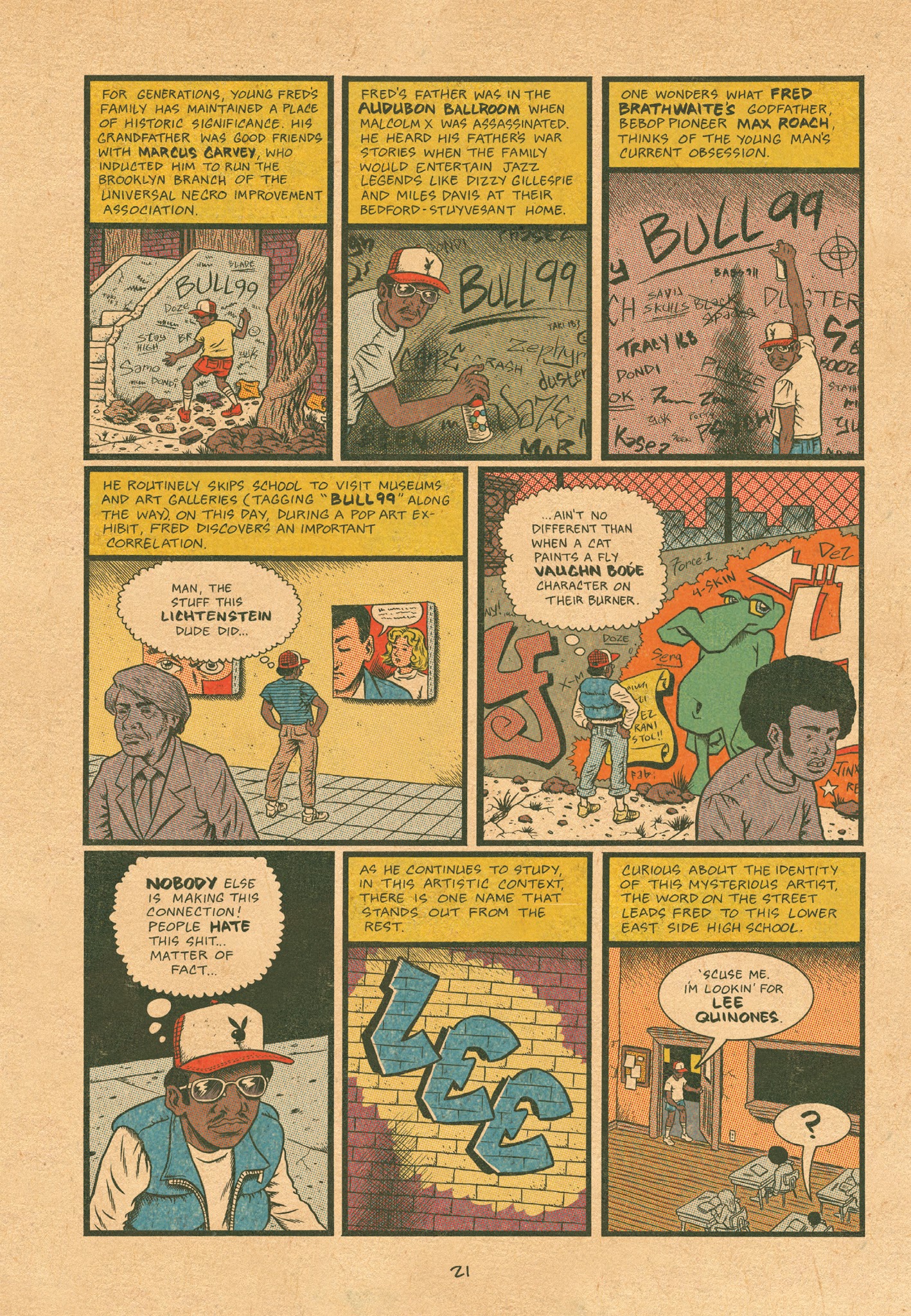 Read online Hip Hop Family Tree (2013) comic -  Issue # TPB 1 - 22